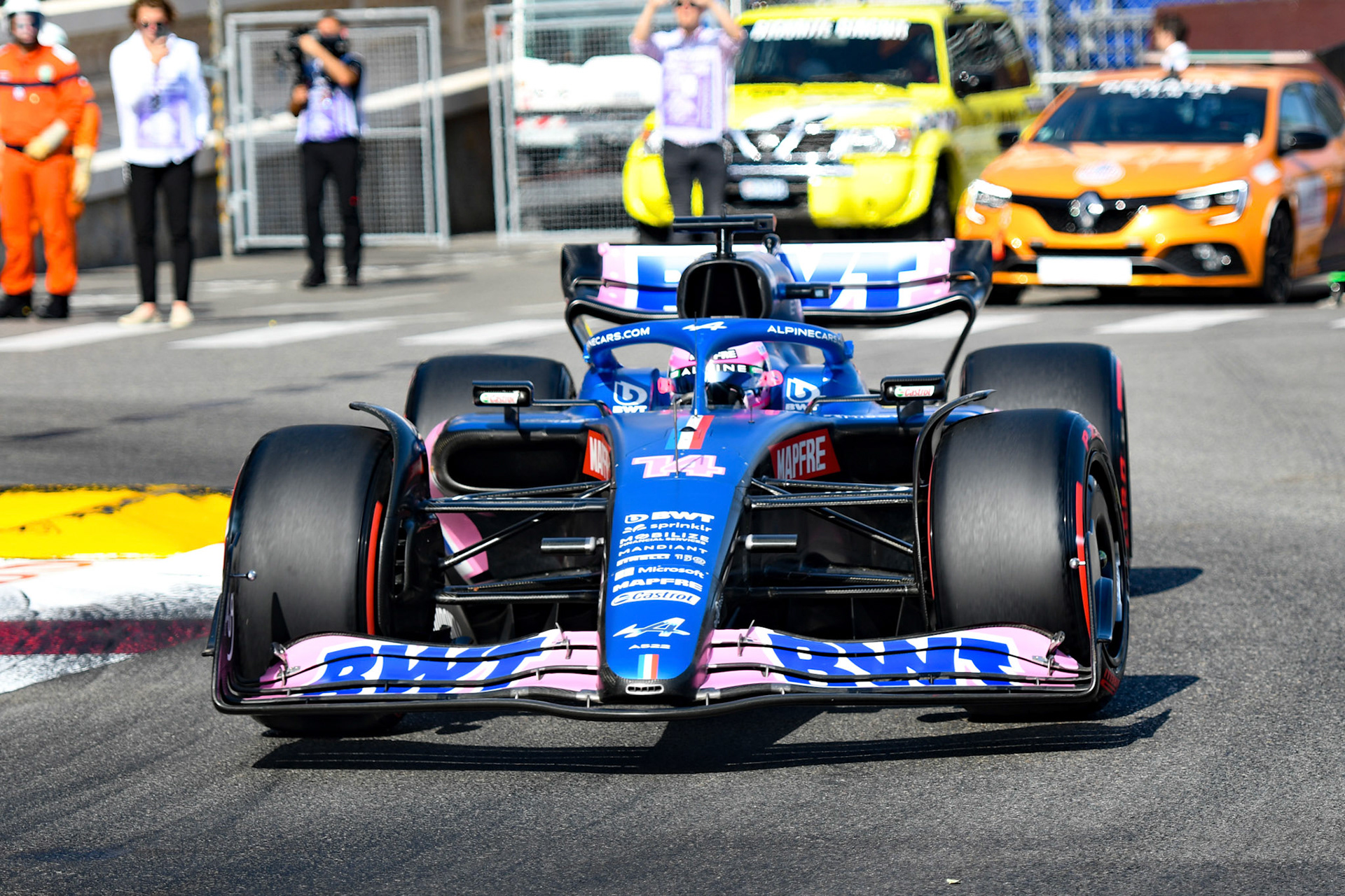 Fernando Alonso (ESP) Alpine F1 Team; Formel 1 Monaco am 27.05.2022