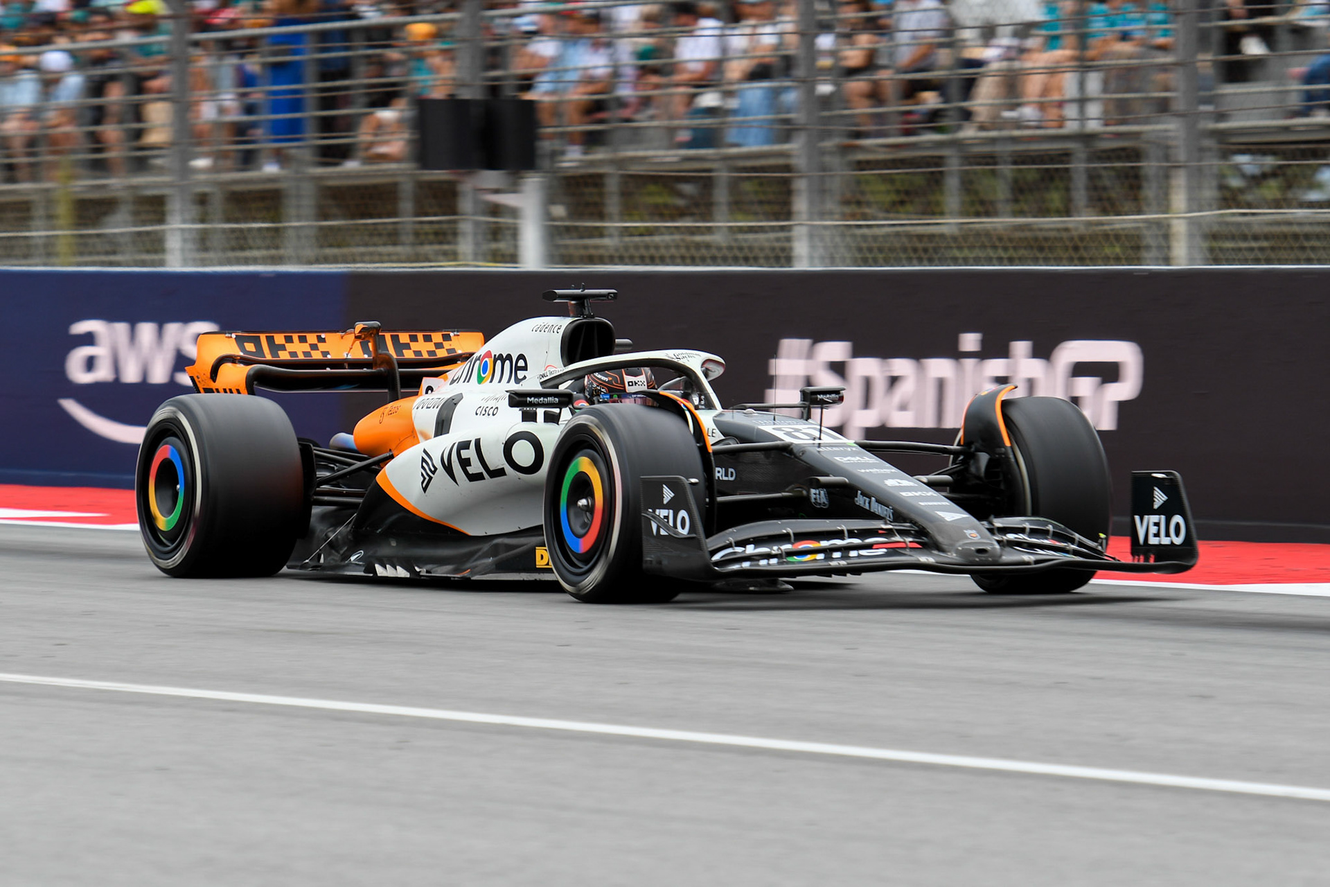 Oscar Piastri (AUS) McLaren F1; Formel 1 GP Barcelona. Sonntag 04.06.2023