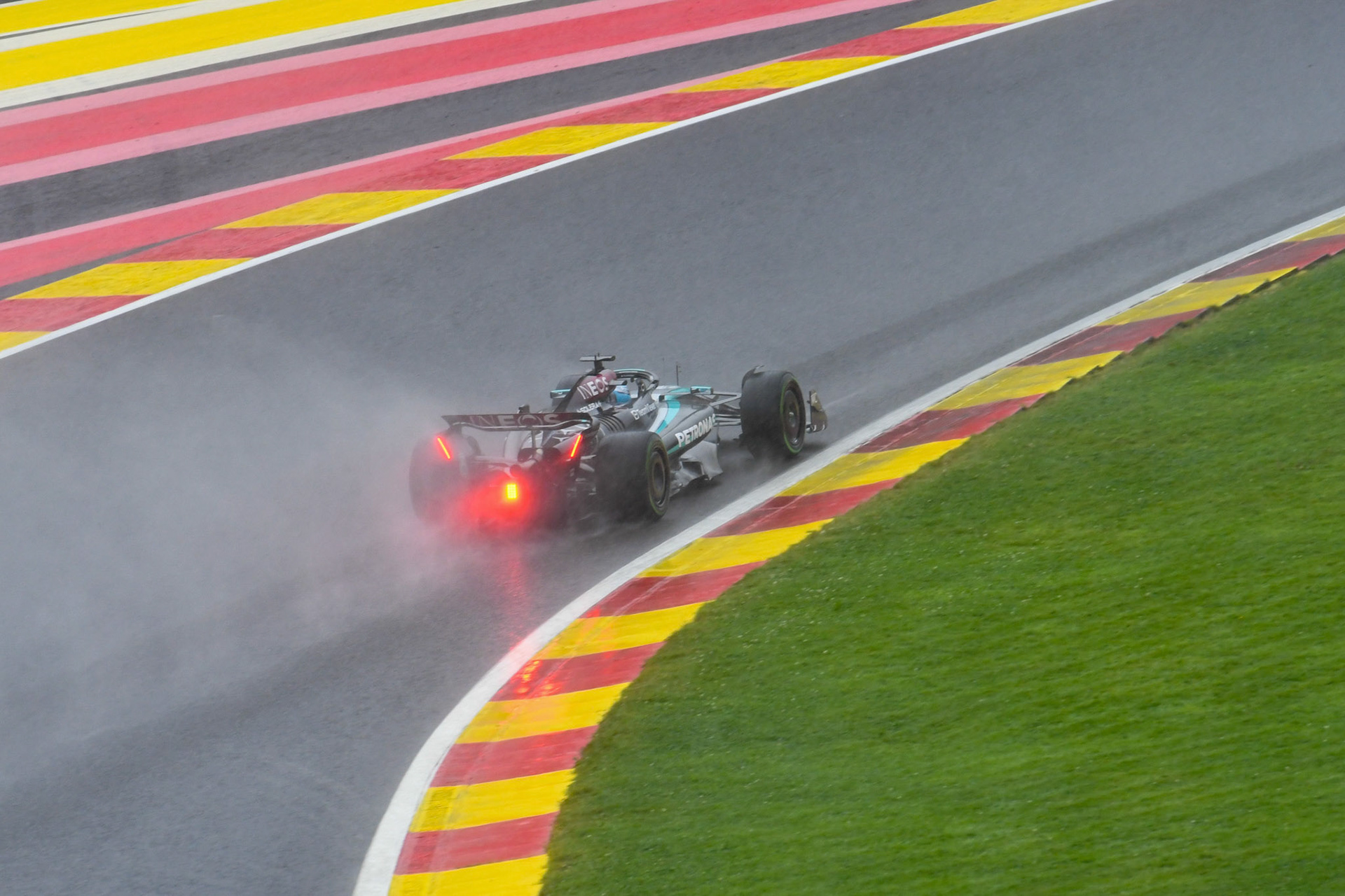 George Russell #63, Mercedes-AMG Petronas F1 Team;Formel 1 GP Spa / Belgien. Samstag, 27.07.2024
