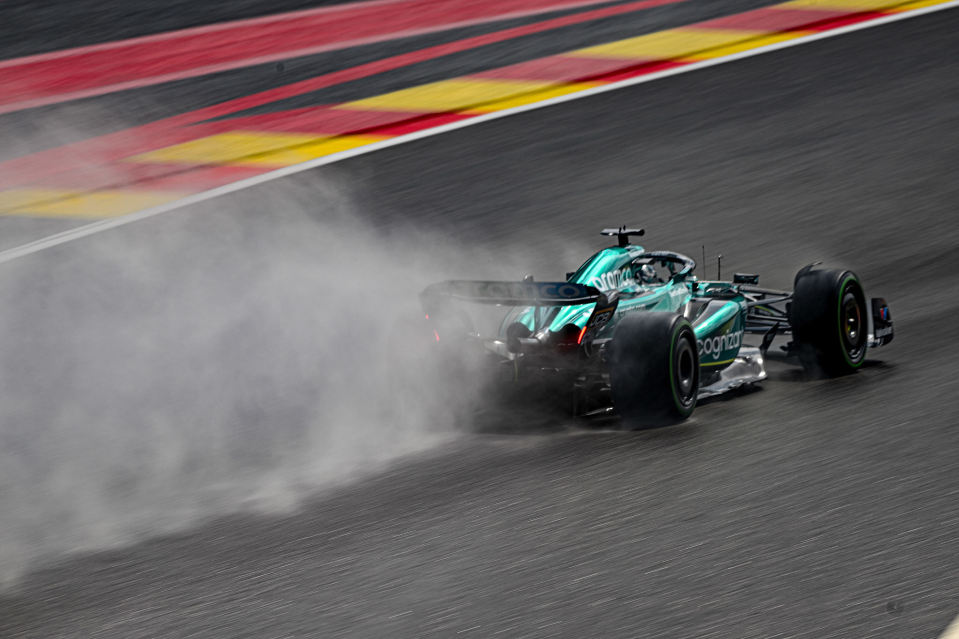 Lance Stroll (CAN) Aston Martin Formula One Team; Formel 1 GP Spa Francorchamps/ Belgien. Samstag, 29.07.2023