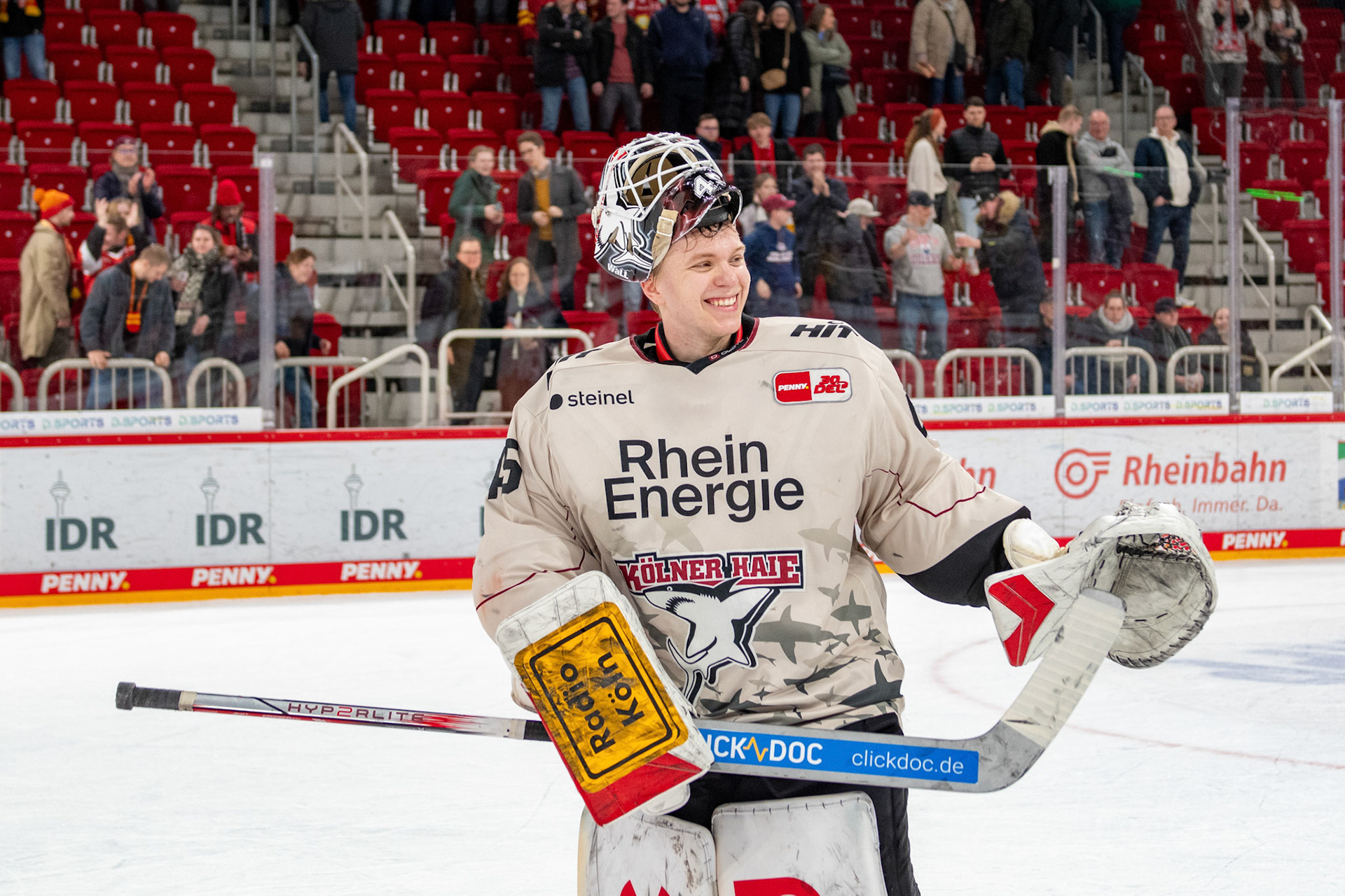 Tobias Ancicka; DEL Düsseldorfer EG - Kölner Haie, 25.02.2024