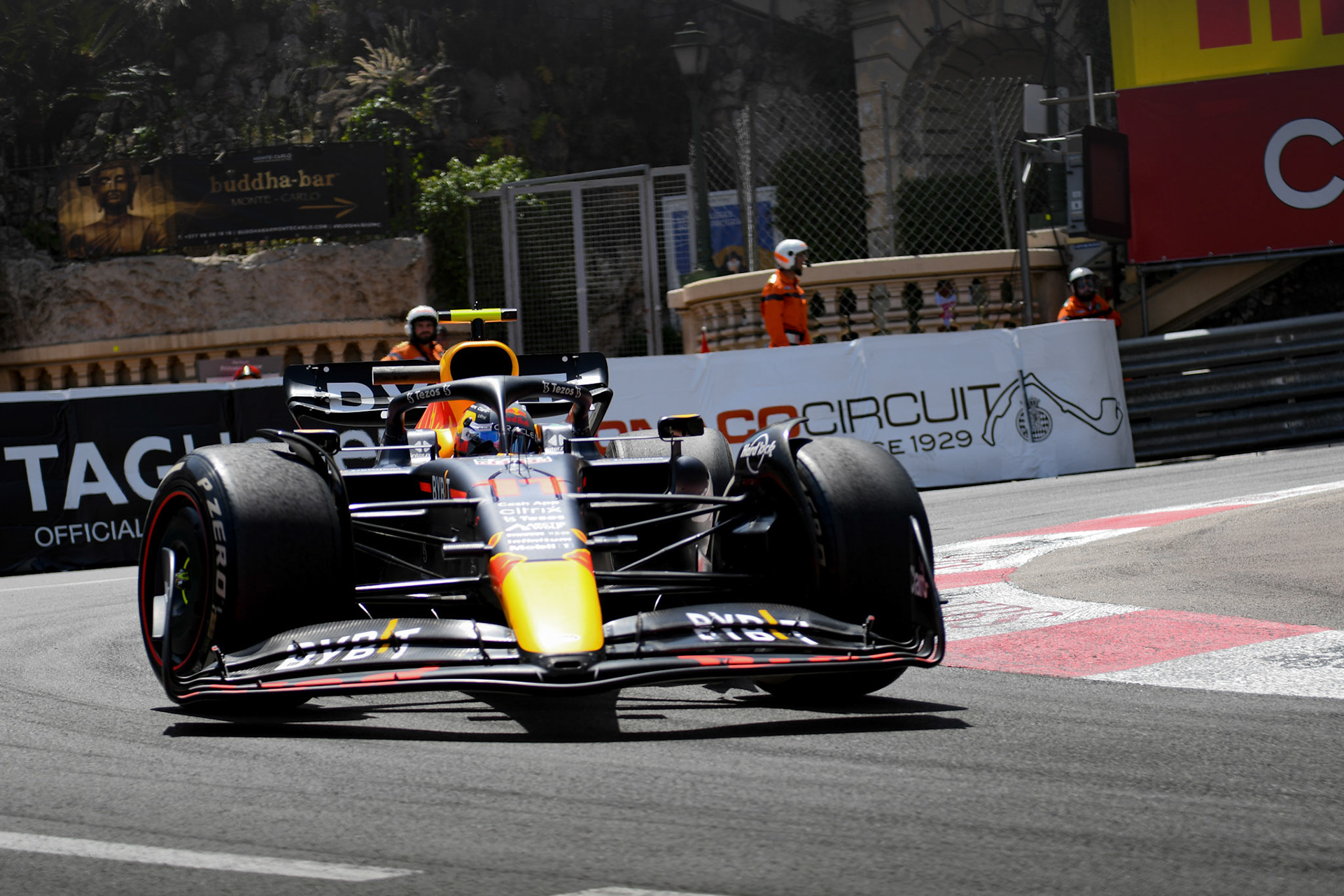 Sergio Perez (MEX) Red Bull Racing; Formel 1 Monaco am 27.05.2022