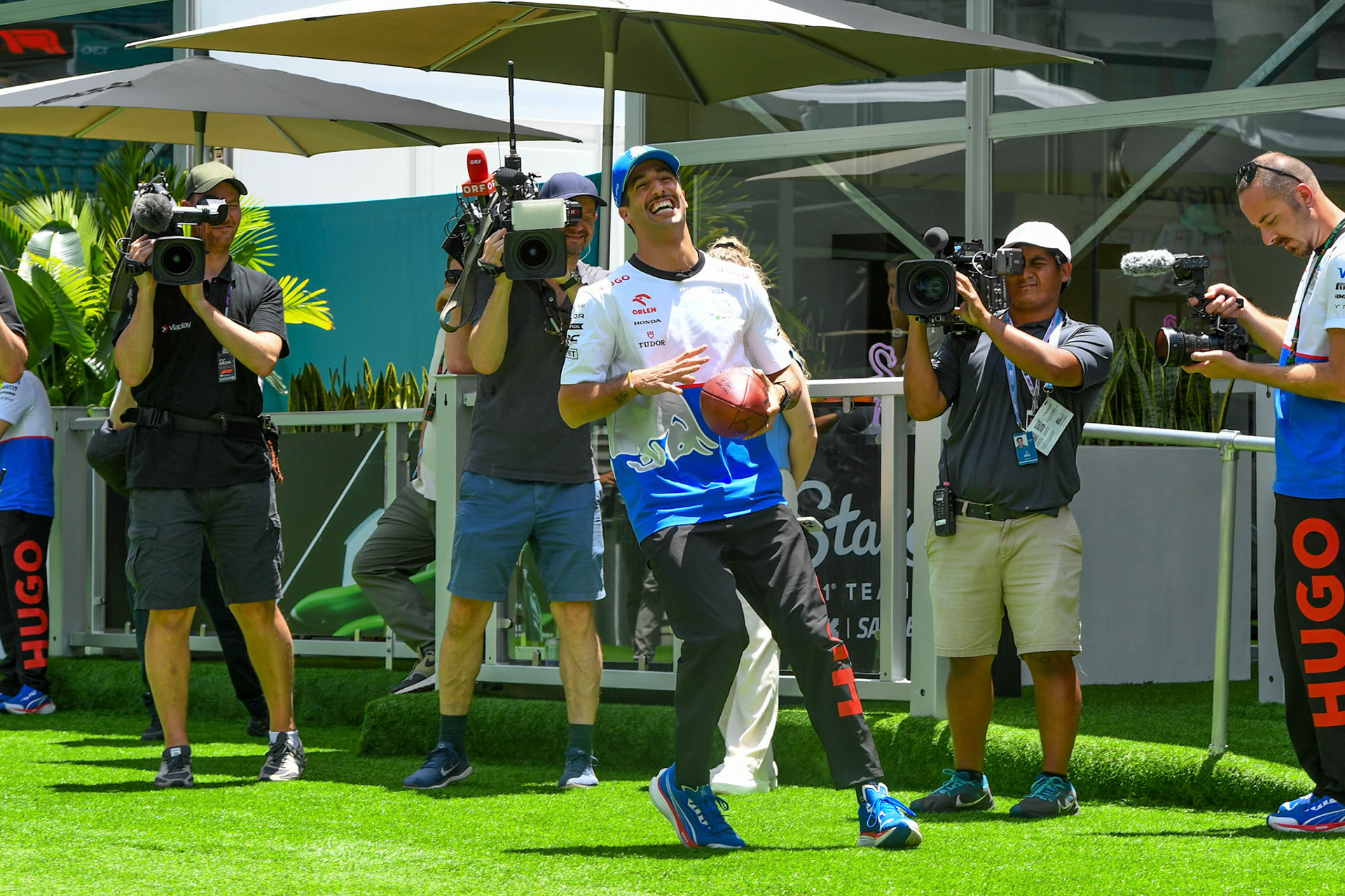 Daniel Ricciardo, #3, Visa Cash App RB Formula One Team; Formel 1 GP Miami / USA. 04.05.2024