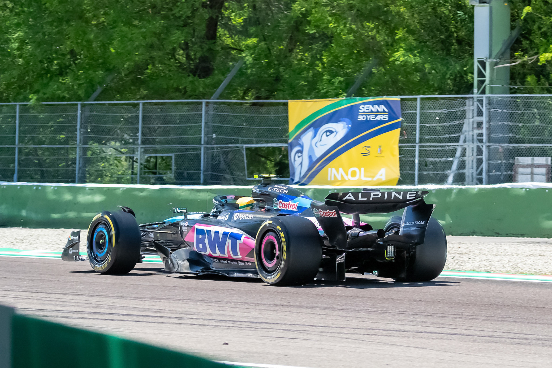 Pierre Gasly #10, BWT Alpine F1 Team; F1 GP Imola / Italien Freitag, 17.05.2024