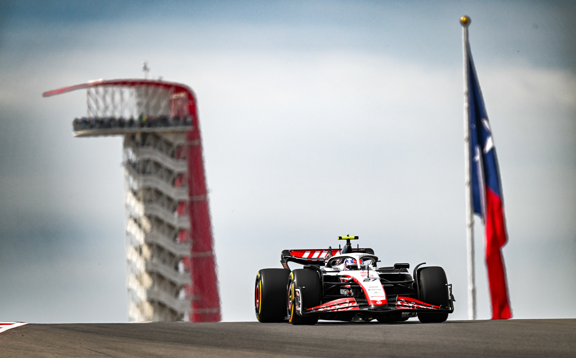 Nico Hülkenberg (GER) Haas F1 Team; Formel 1 GP USA Austin Texas. Samstag 21.10.2023