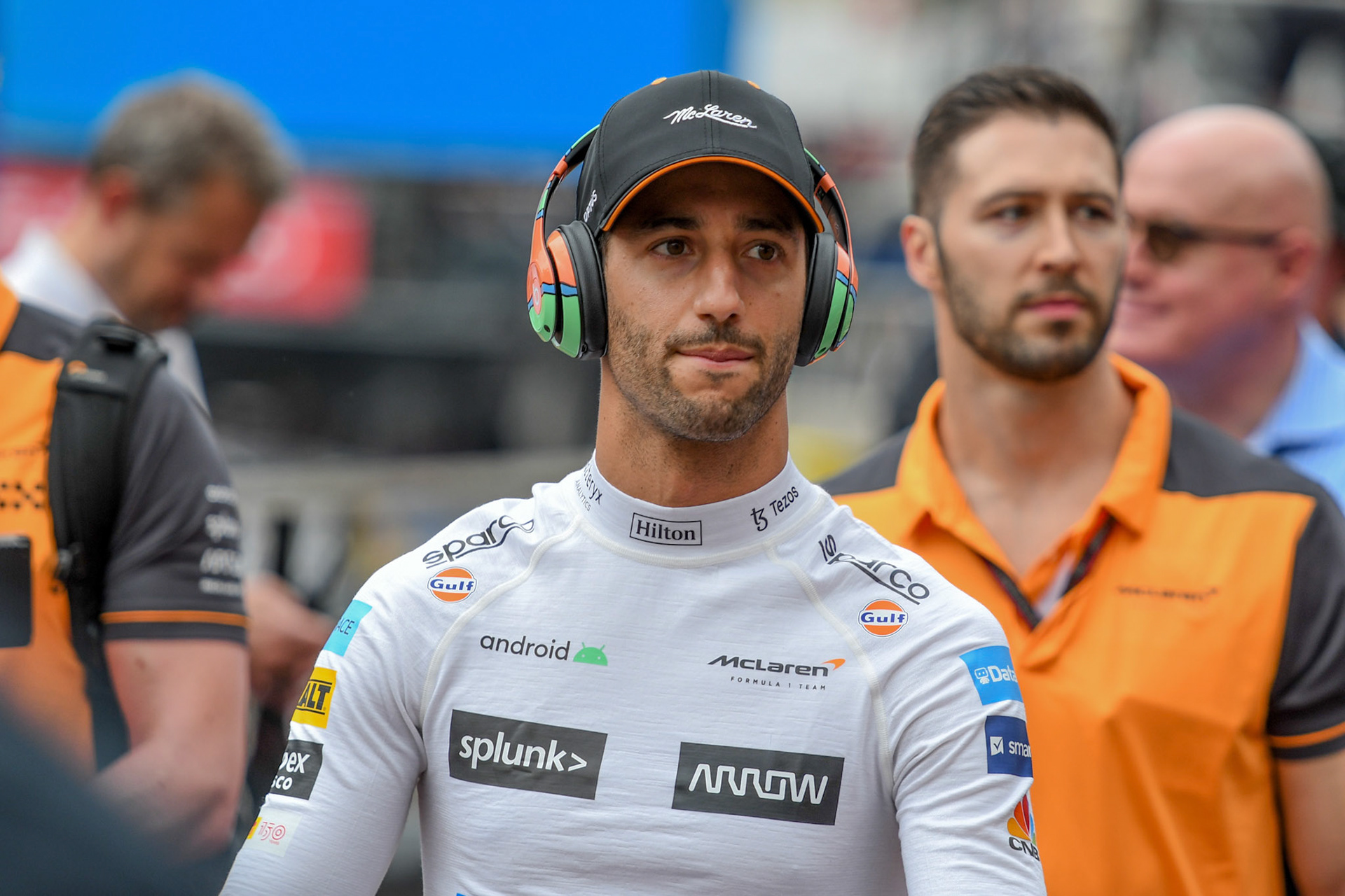Daniel Ricciardo (GBR) McLaren; Formel 1 Monaco am 29.05.2022