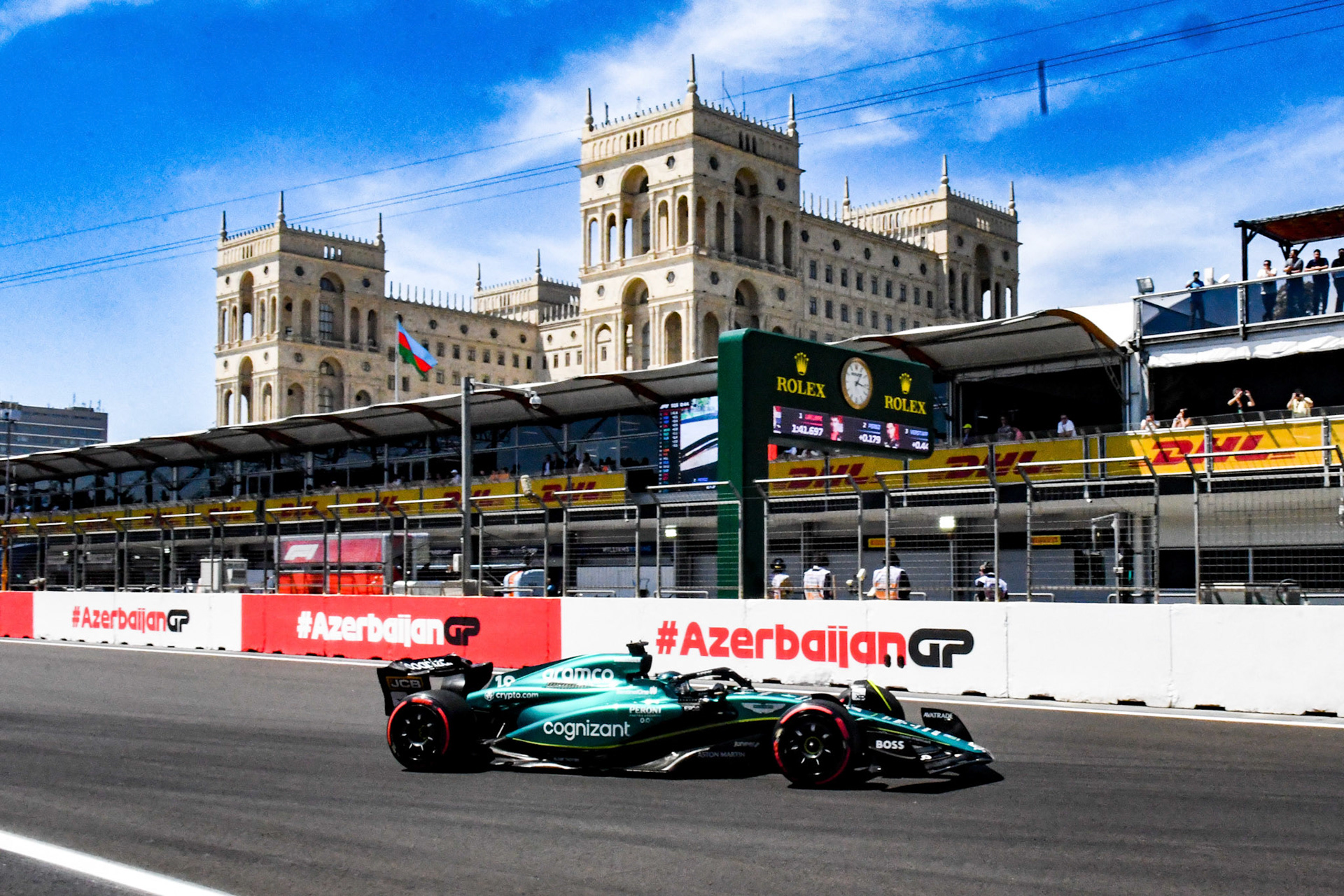 Lance Stroll (CAN) Aston Martin Formula One Team; Formel 1 GP Baku Azerbaijan. Samstag 29.04.2023