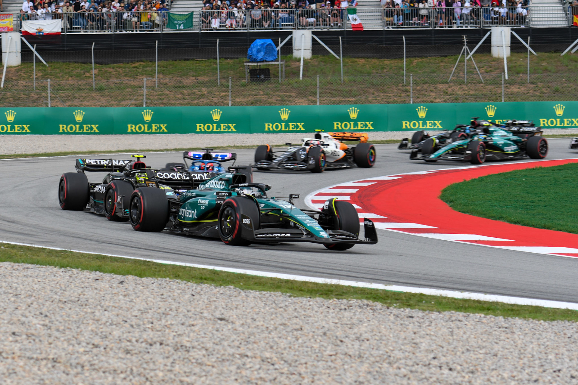 Lance Stroll (CAN) Aston Martin Formula One Team; Formel 1 GP Barcelona. Sonntag 04.06.2023