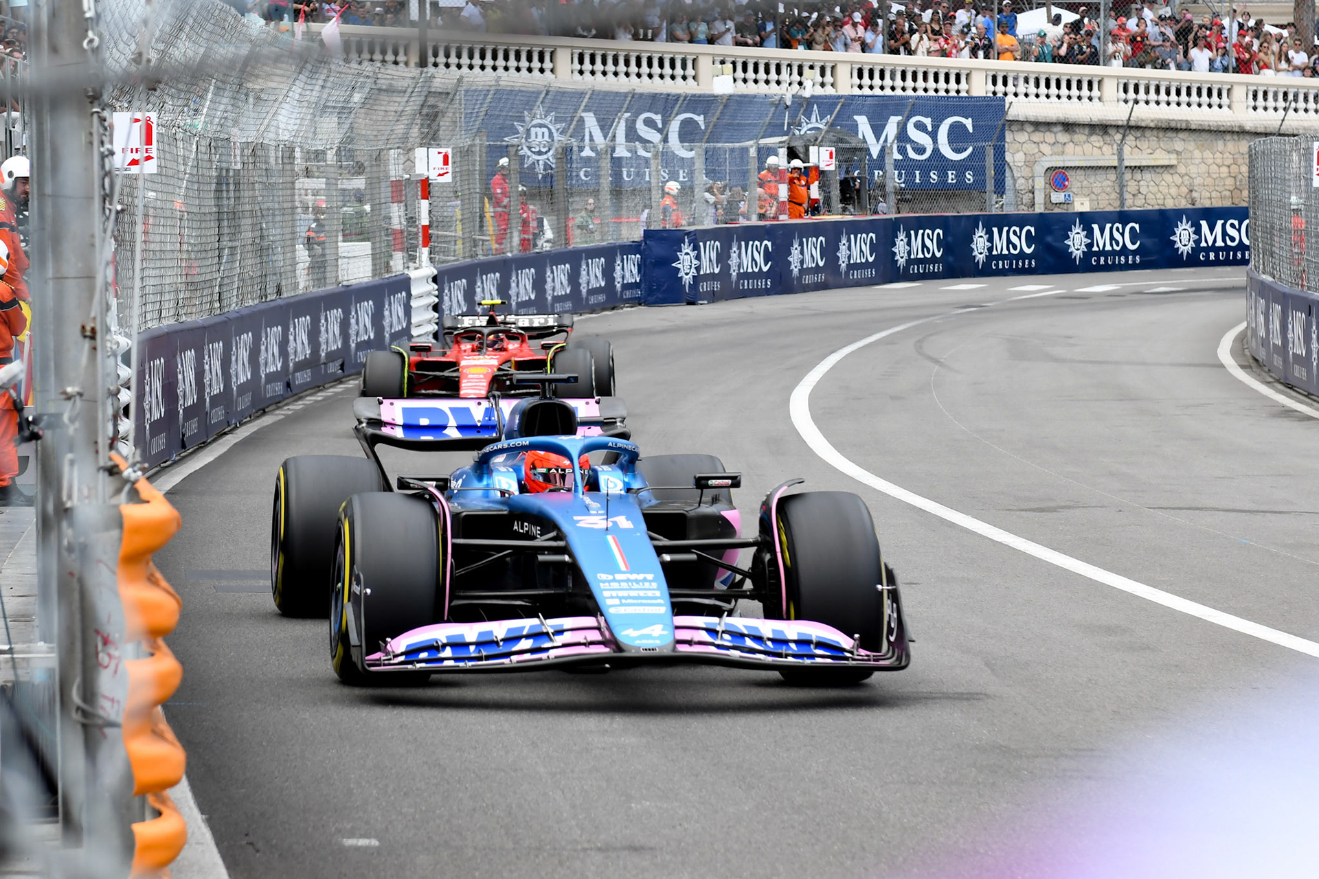 Esteban Ocon (FRA) Alpine F1 Team; Formel 1 GP Monaco. Sonntag 28.05.2023