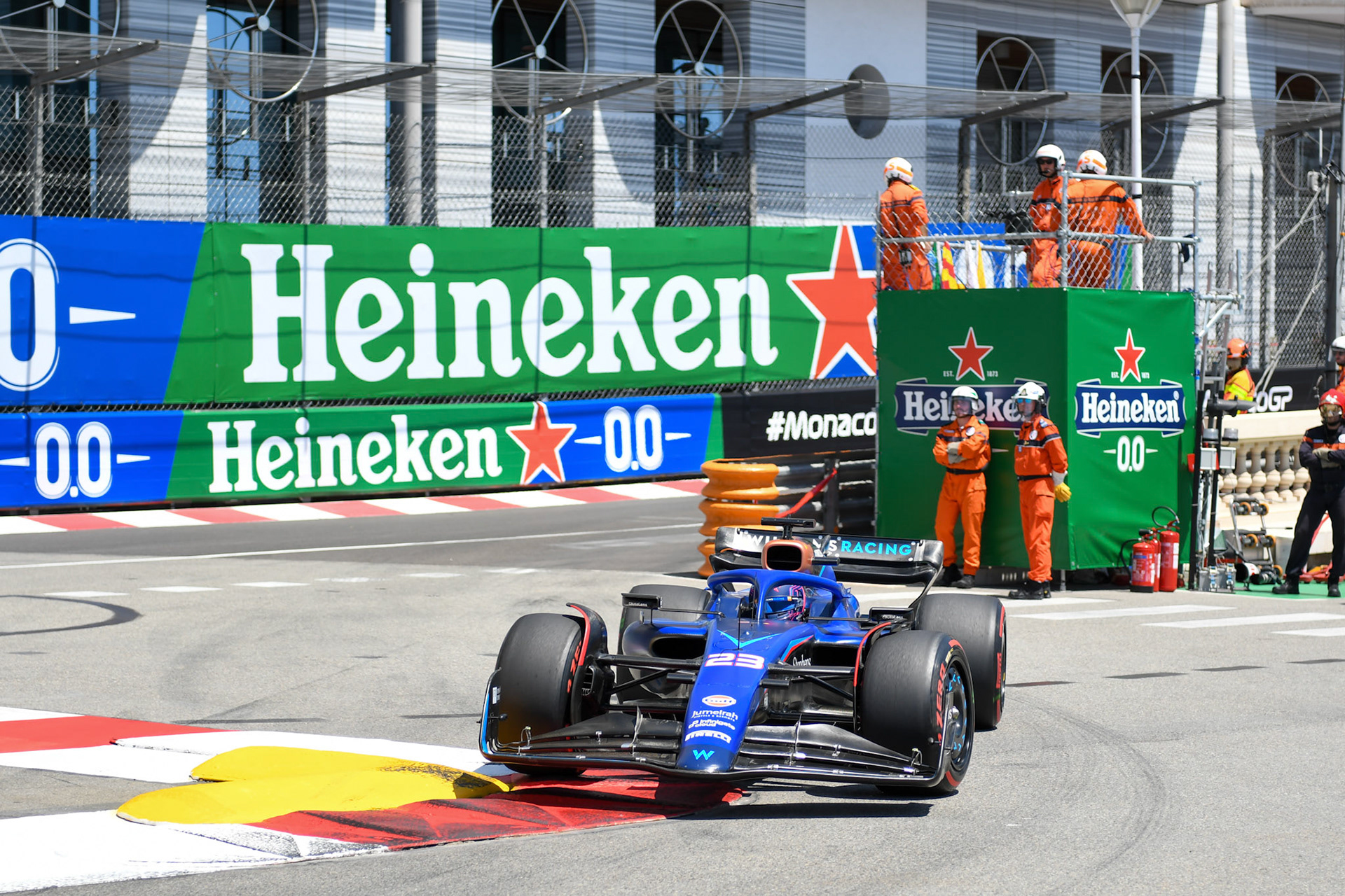 Alexander Albon (THA) Williams Racing; Formel 1 GP Monaco. Samstag 27.05.2023