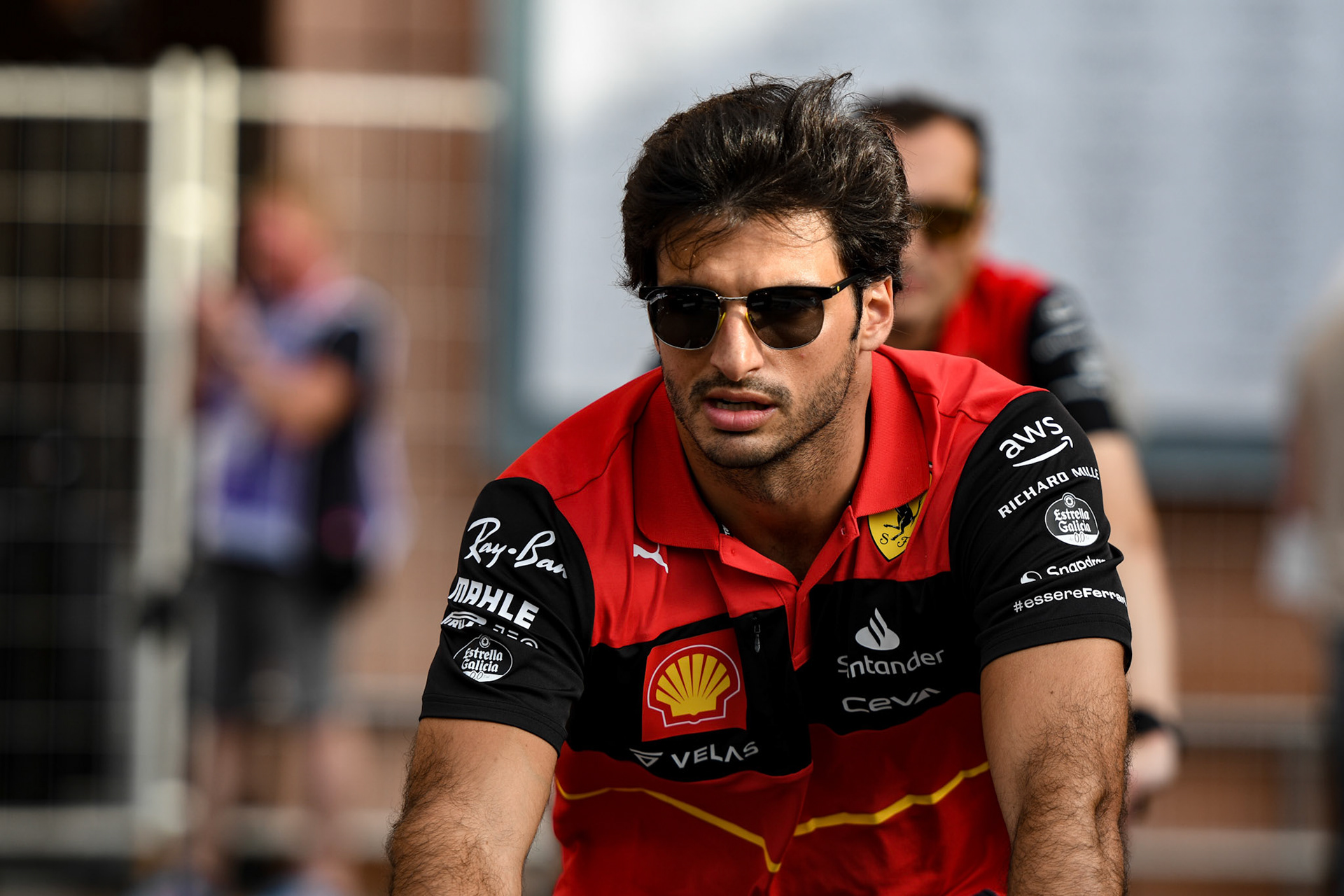 Carlos Sainz (ESP) Scuderia Ferrari; Formel 1 Monaco am 26.05.2022