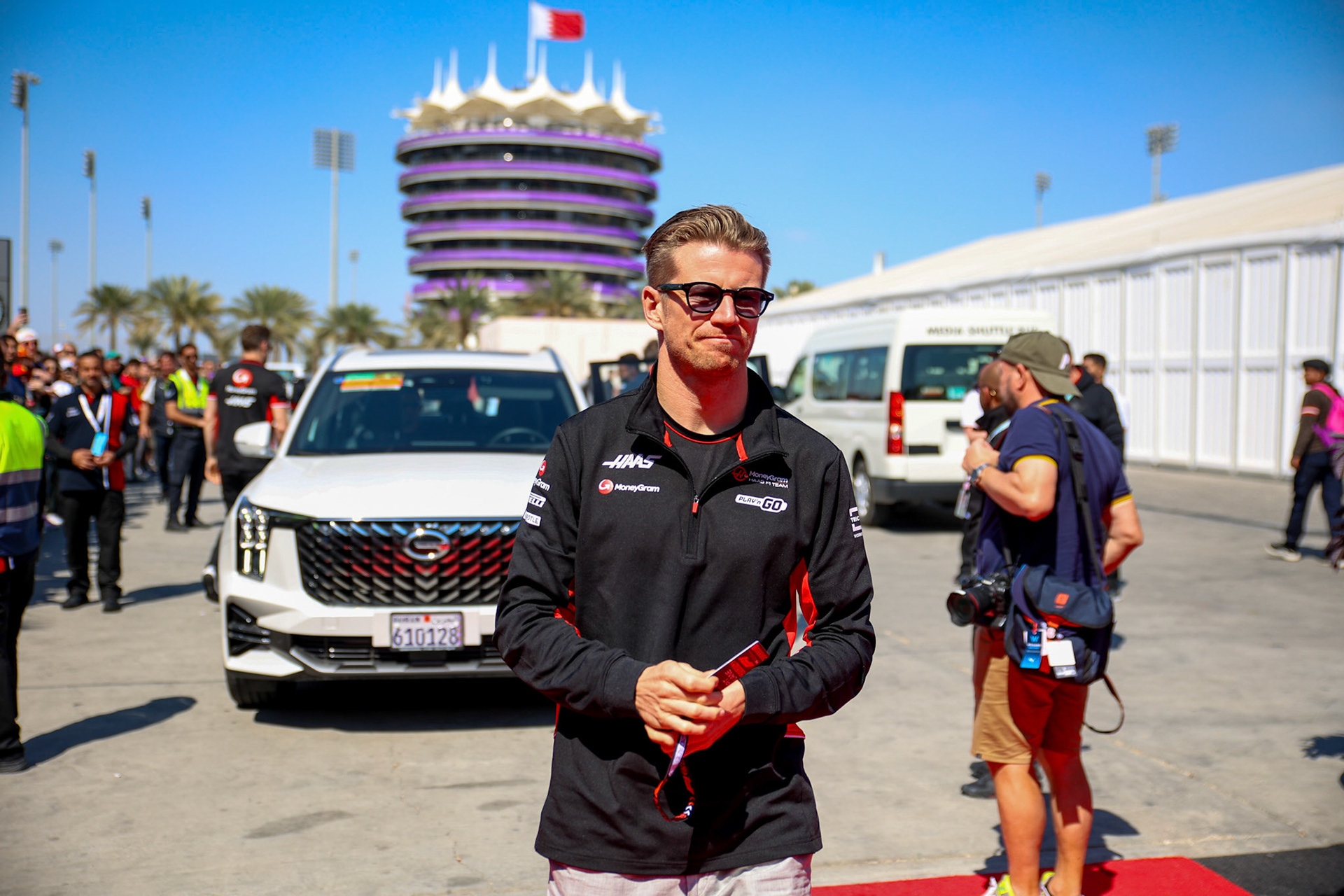 Nico Hülkenberg #27, MoneyGram Haas F1 Team; Formel 1 GP Bahrain. Freitag 01.03.2024