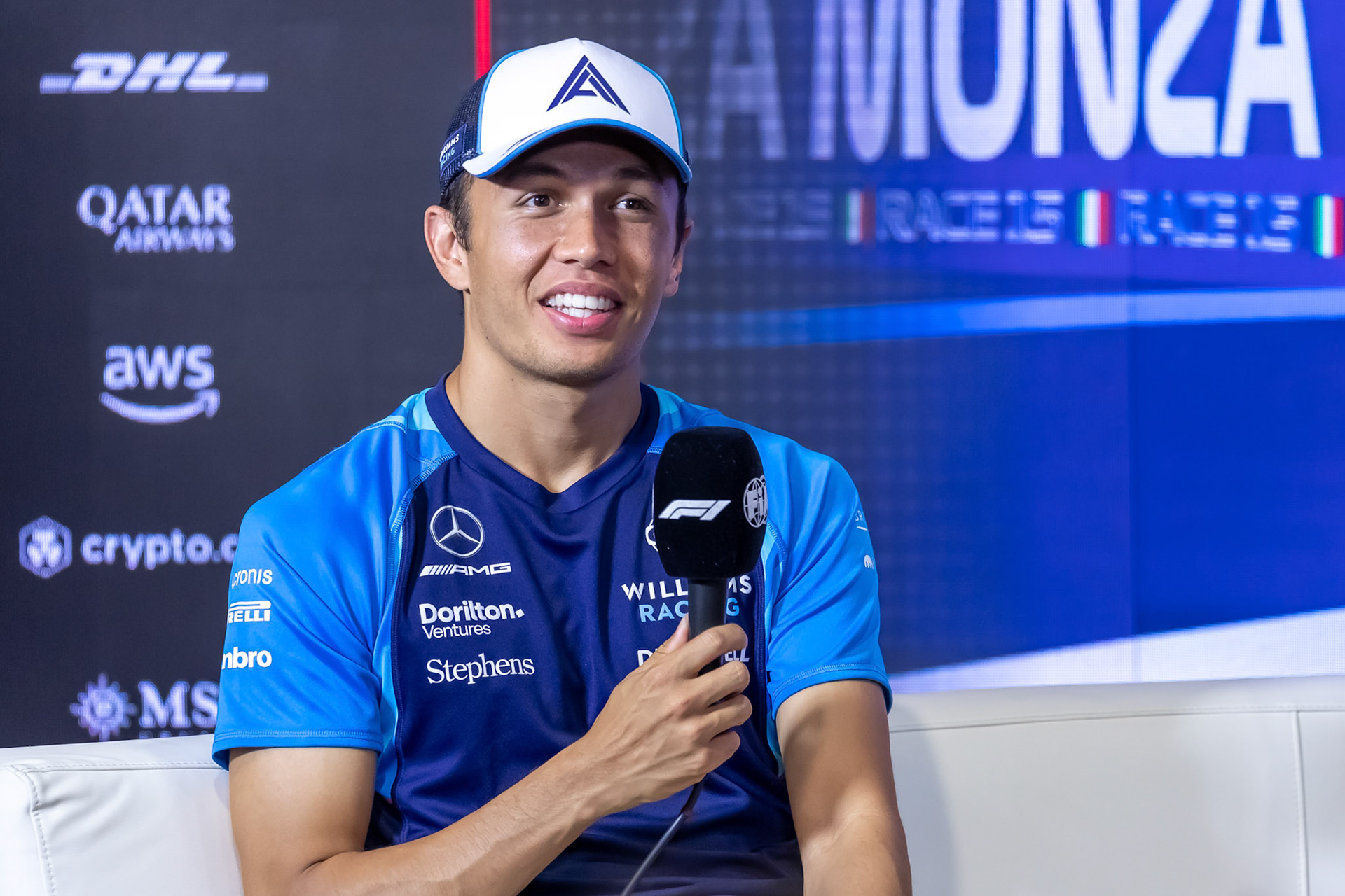 Alexander Albon (THA) Williams Racing;Formel 1 GP Italien / Monza. Donnerstag, 31.08.2023