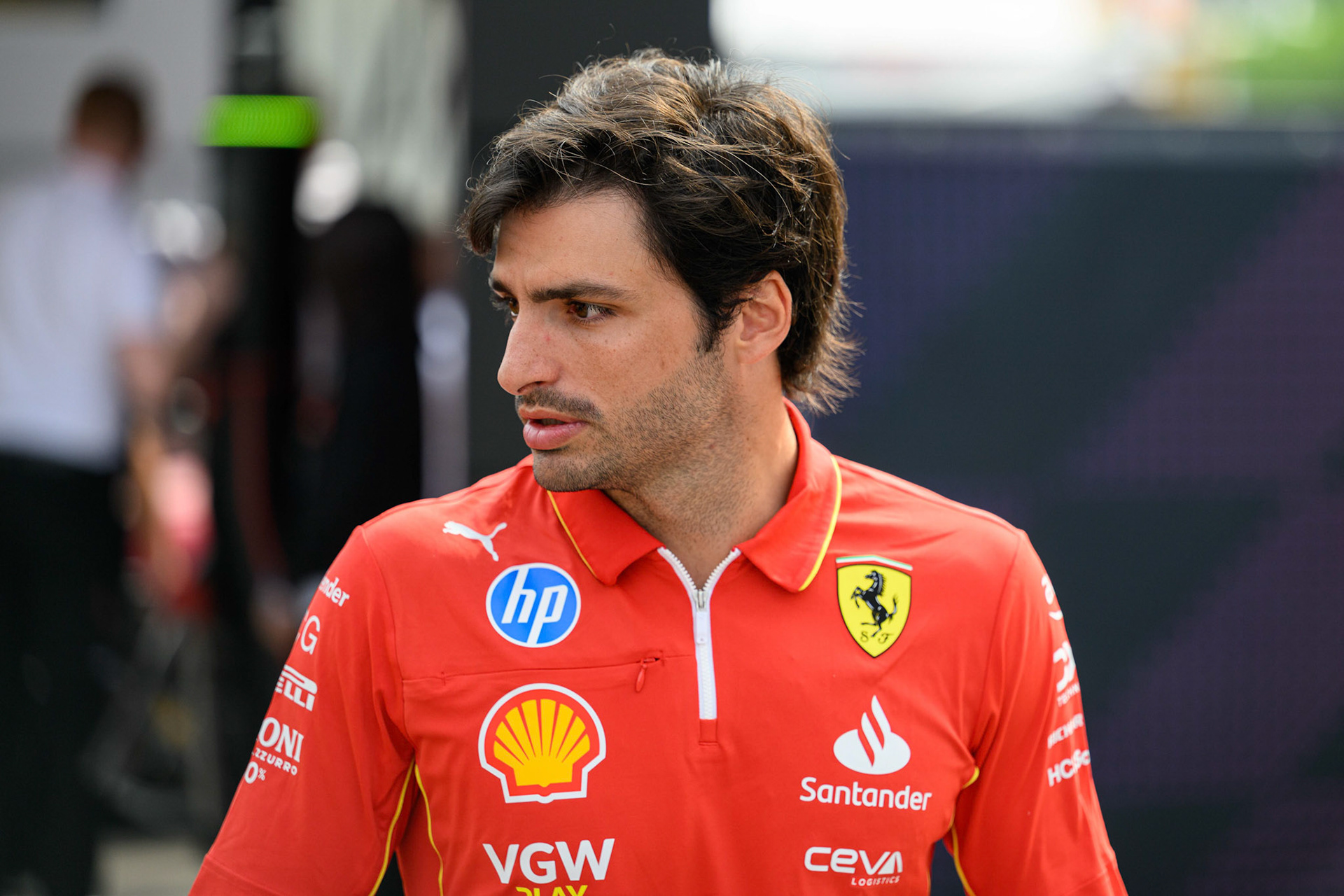 Carlos Sainz #55, Scuderia Ferrari; F1 GP Imola / Italien Sonntag, 19.05.2024