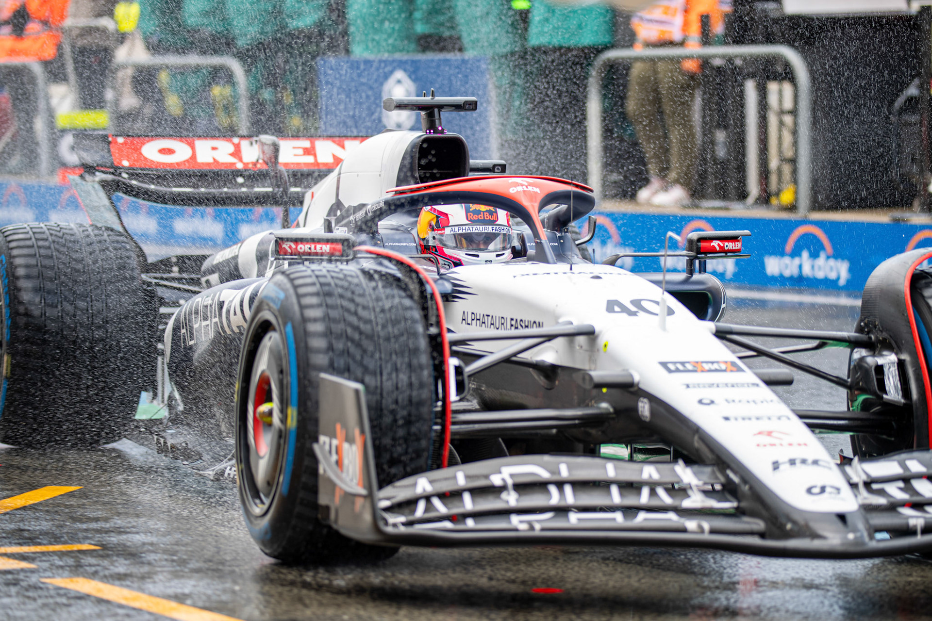 Liam Lawson, Scuderia Alpha Tauri;Formel 1 GP Holland / Zandvoort. Samstag, 26.08.2023