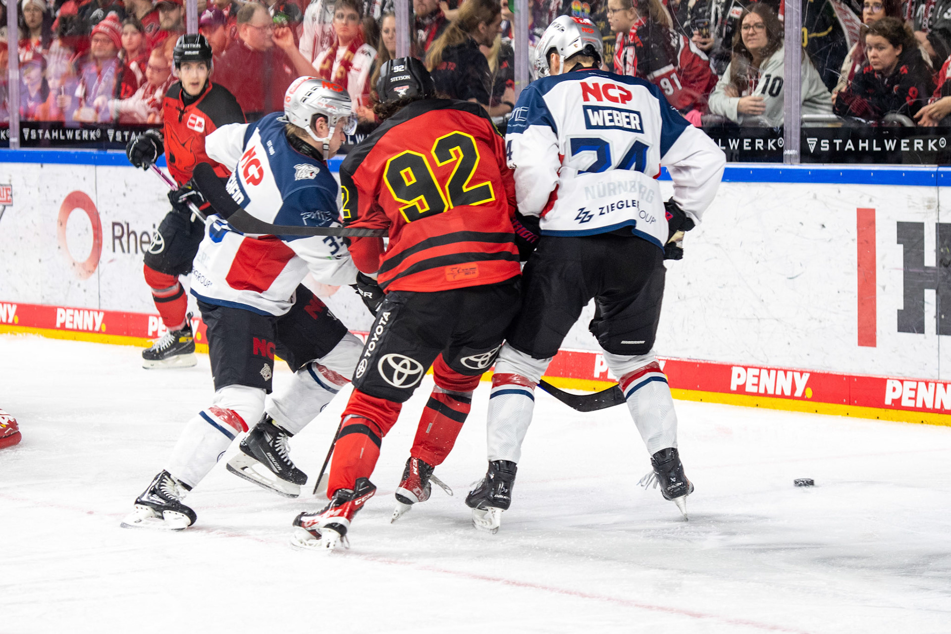 Hakon Haenelt; DEL Kölner Haie - Nürnberg Ice Tigers, 17.12.2023