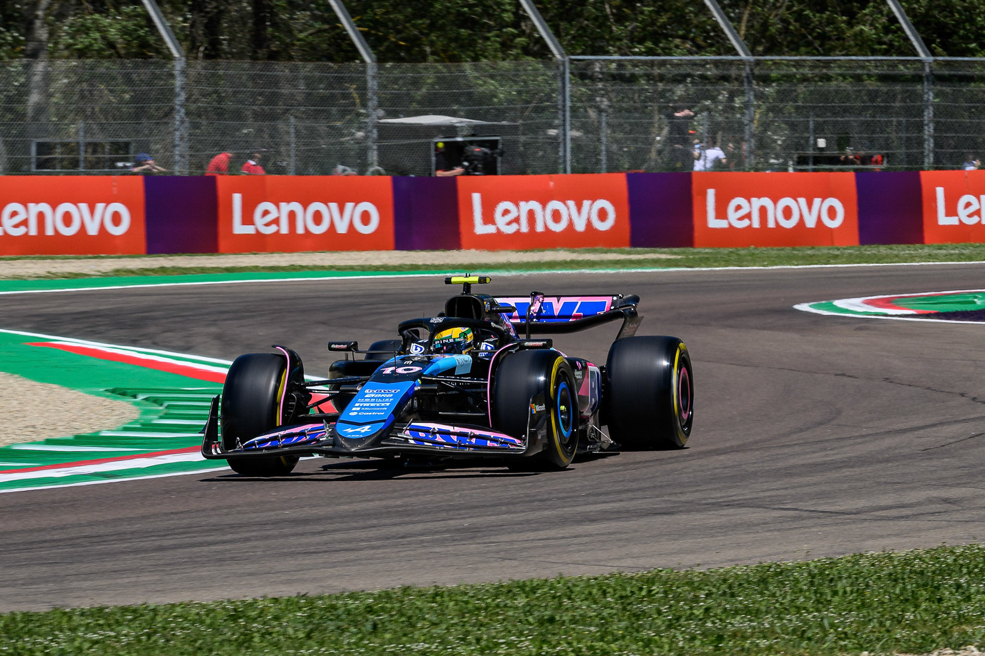 Pierre Gasly #10, BWT Alpine F1 Team; F1 GP Imola / Italien Freitag, 17.05.2024