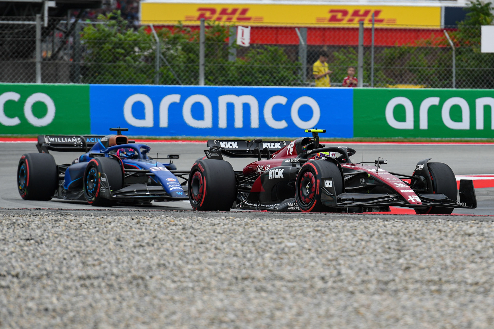 Guanyu Zhou (CHN) Alfa Romeo F1 Team;Formel 1 GP Barcelona. Samstag 03.06.2023