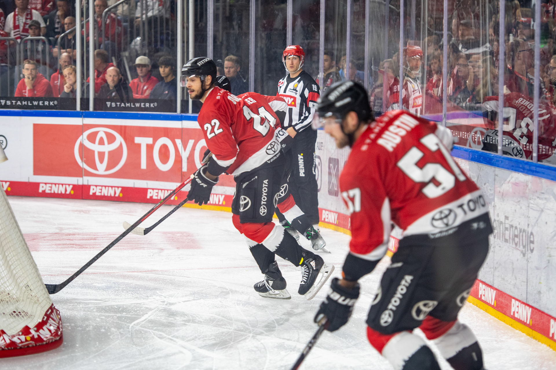 Maximilian Gloetzl; DEL Kölner Haie - Augsburger Panther, 03.10.2023