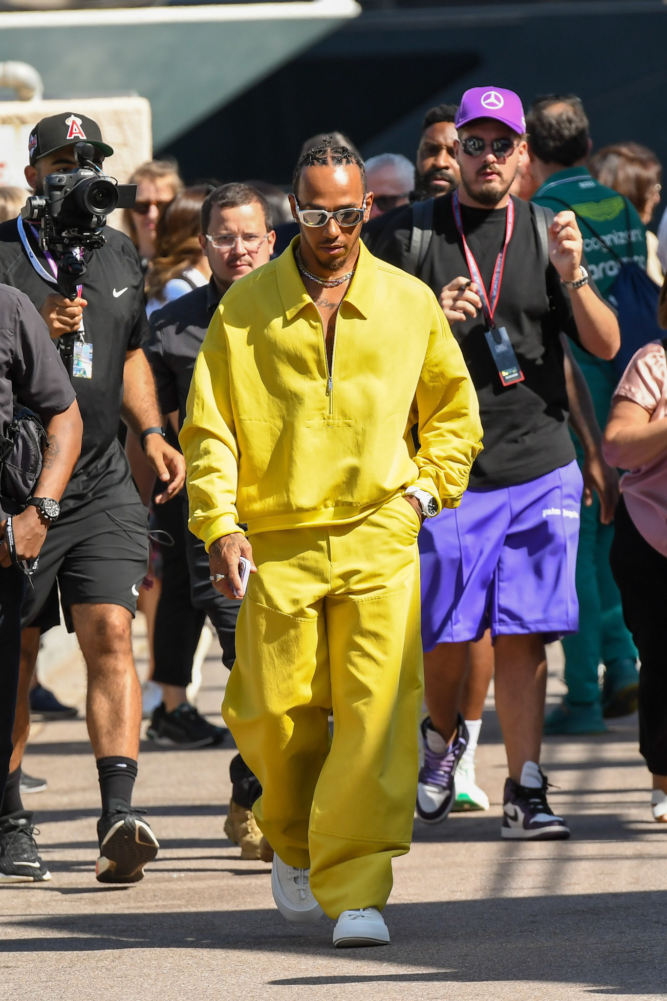 Lewis Hamilton (GBR) Mercedes AMG F1 Team; Formel 1 GP Monaco. Samstag 27.05.2023