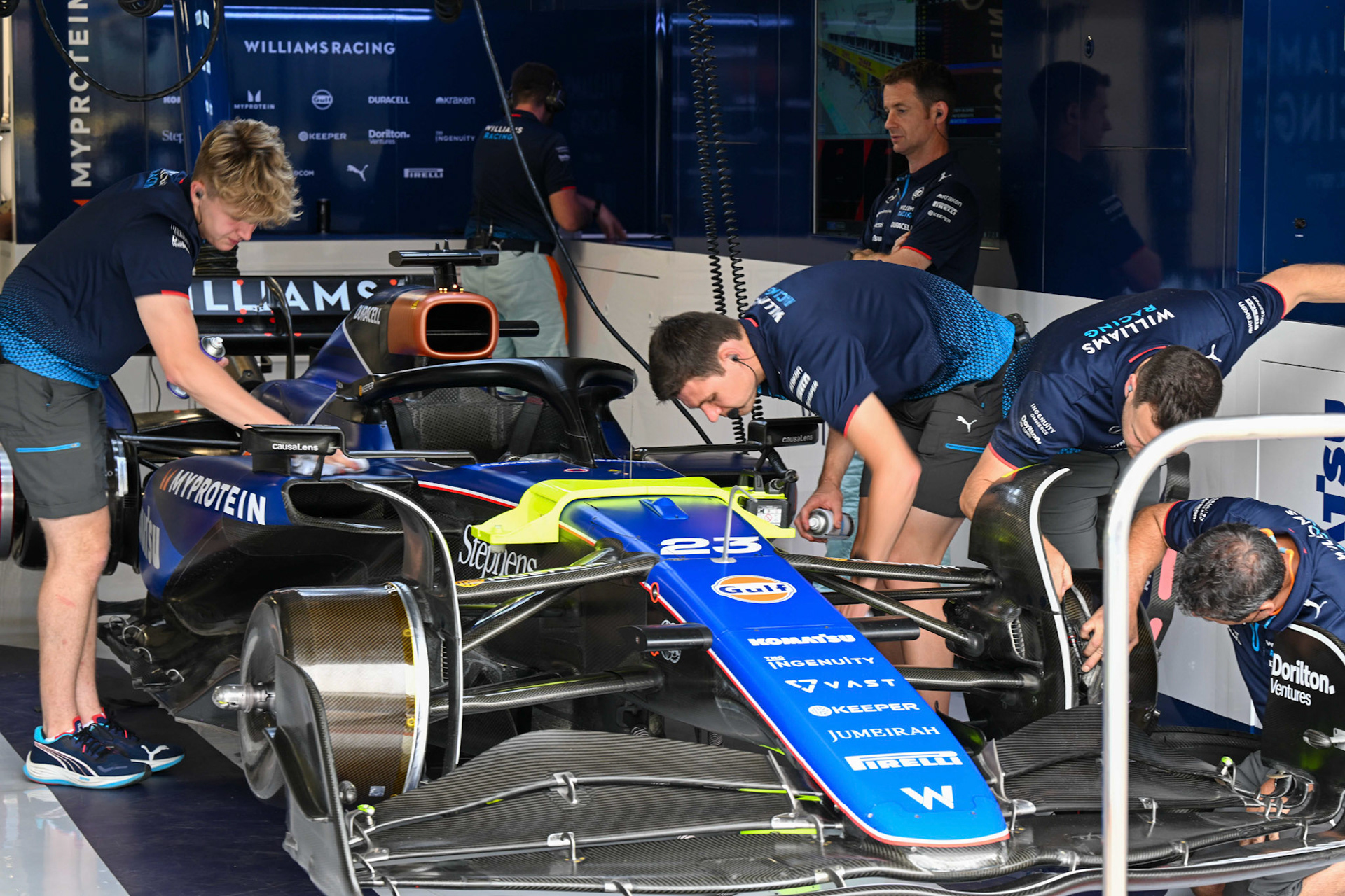 Alexander Albon #23, Williams Racing;Formel 1 Budapest / Ungarn, 20.07.2024