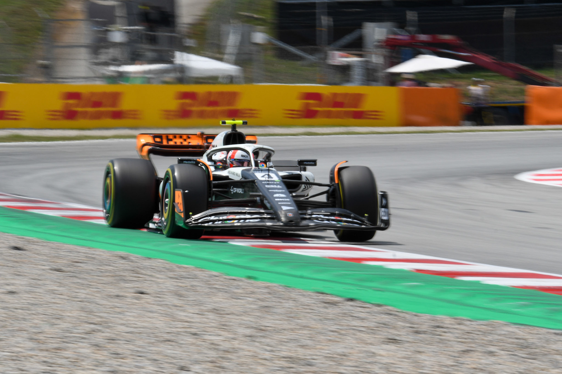 Lando Norris (GBR) McLaren F1 Team; Formel 1 GP Barcelona. Freitag 02.06.2023