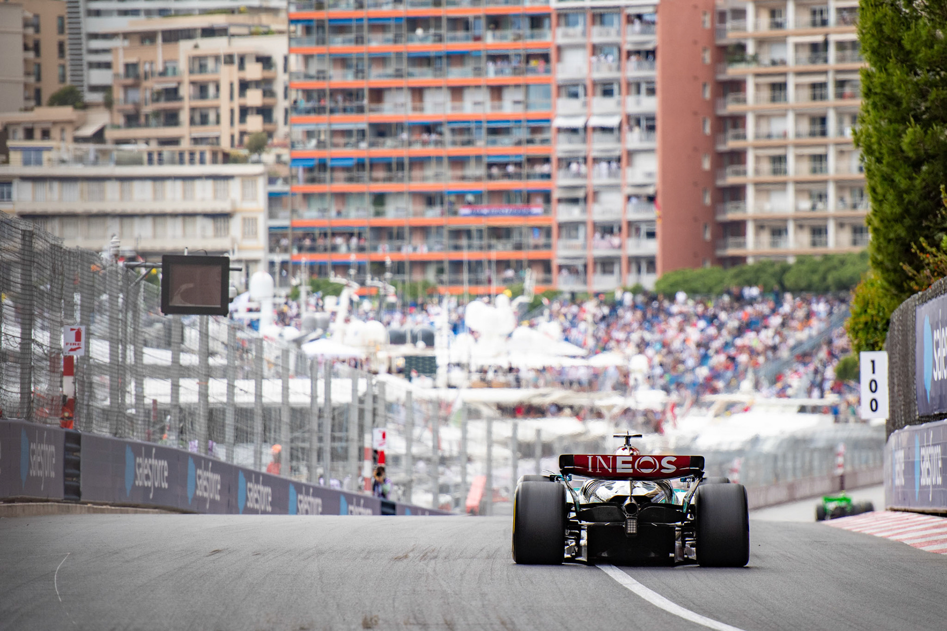 Mercedes-AMG Petronas F1 Team; Formel1 GP Monaco Freitag, 24.05.2024