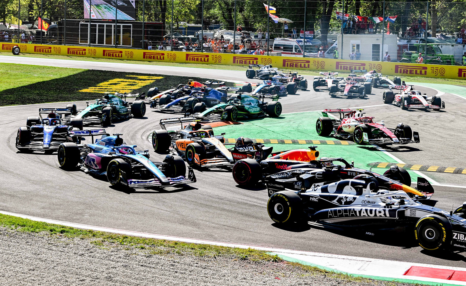 Pierre Gasly (FRA); Scuderia Alpha Tauri; Formel 1 GP Italien Monza, Sonntag, 11.09.2022