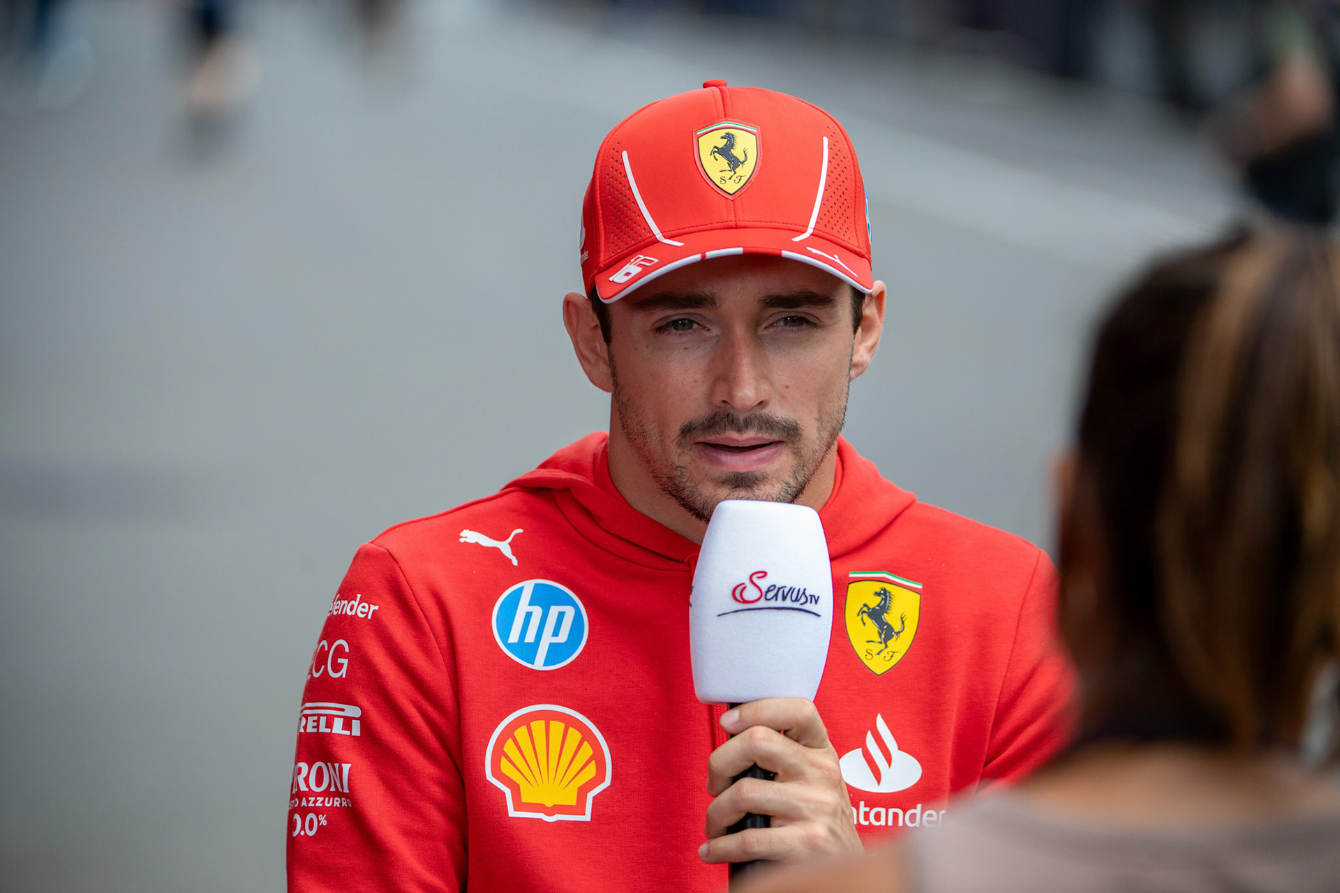 Charles Leclerc #16, Scuderia Ferrari;Formel 1 GP Austria / Österreich. Donnerstag, 27.06.2024