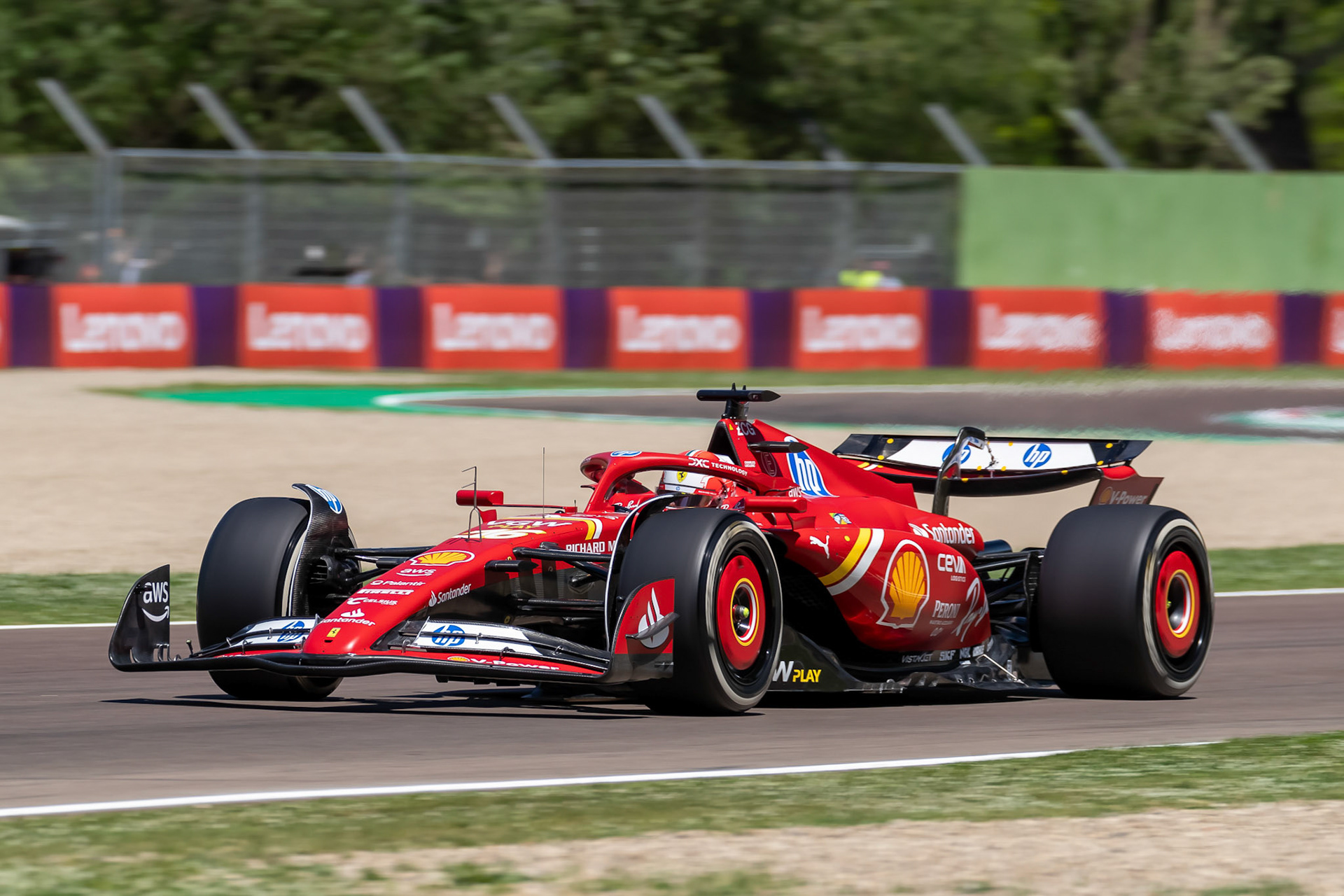 Charles Leclerc #16, Scuderia Ferrari; F1 GP Imola / Italien Freitag, 17.05.2024