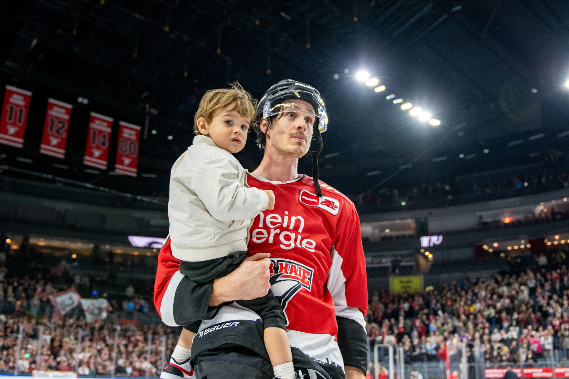 Louis Marc Aubry; DEL Kölner Haie - Augsburger Panther, 19.11.2023