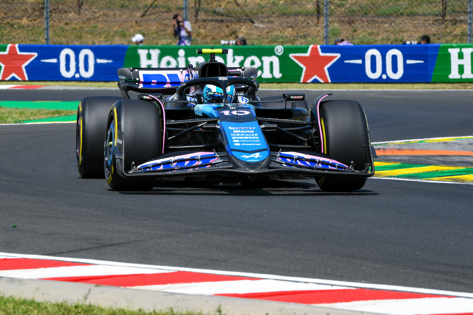 Pierre Gasly #10, BWT Alpine F1 Team;Formel 1 Budapest / Ungarn, 20.07.2024