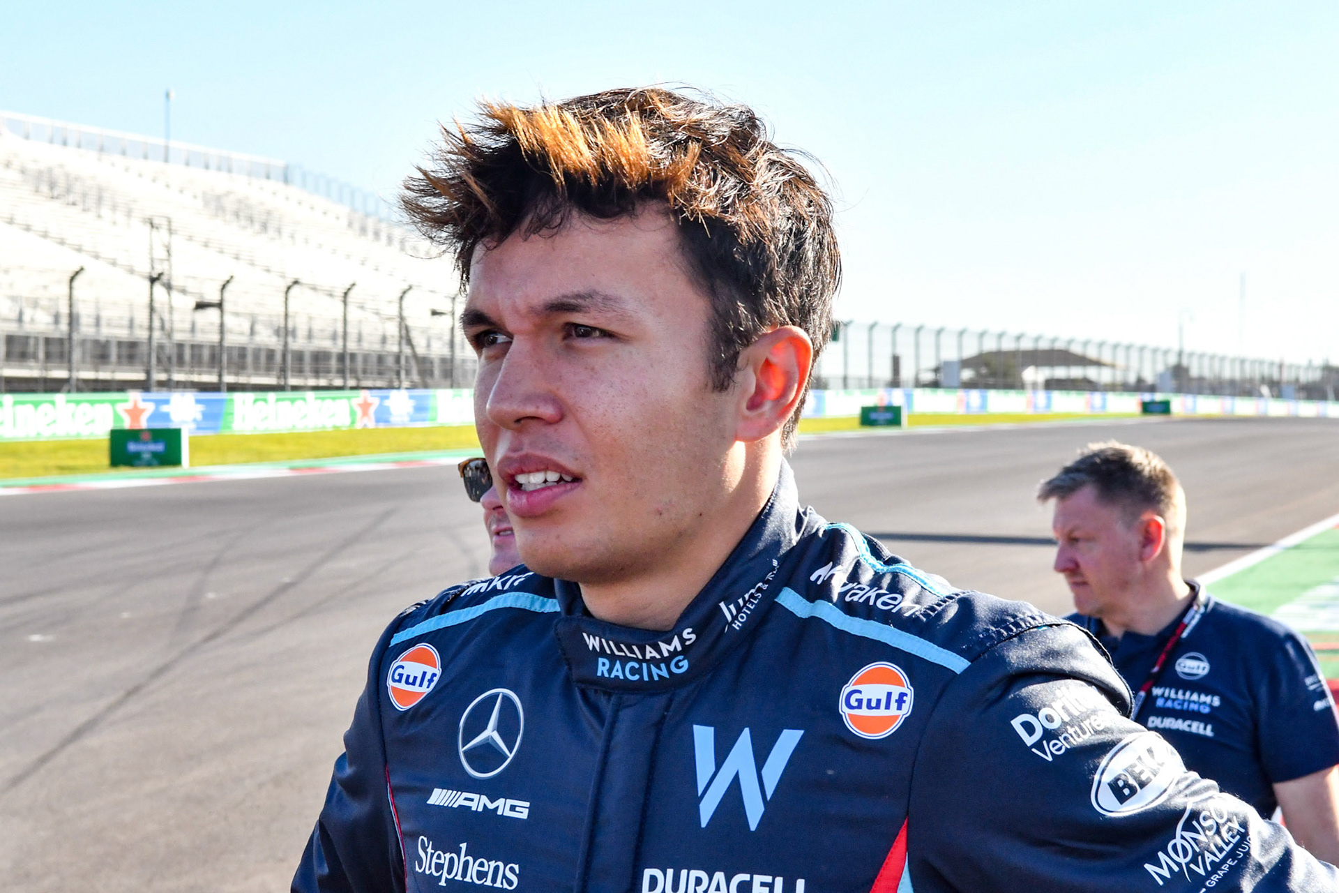 Alexander Albon (THA) Williams Racing;Formel 1 GP USA Austin Texas. Freitag 20.10.2023