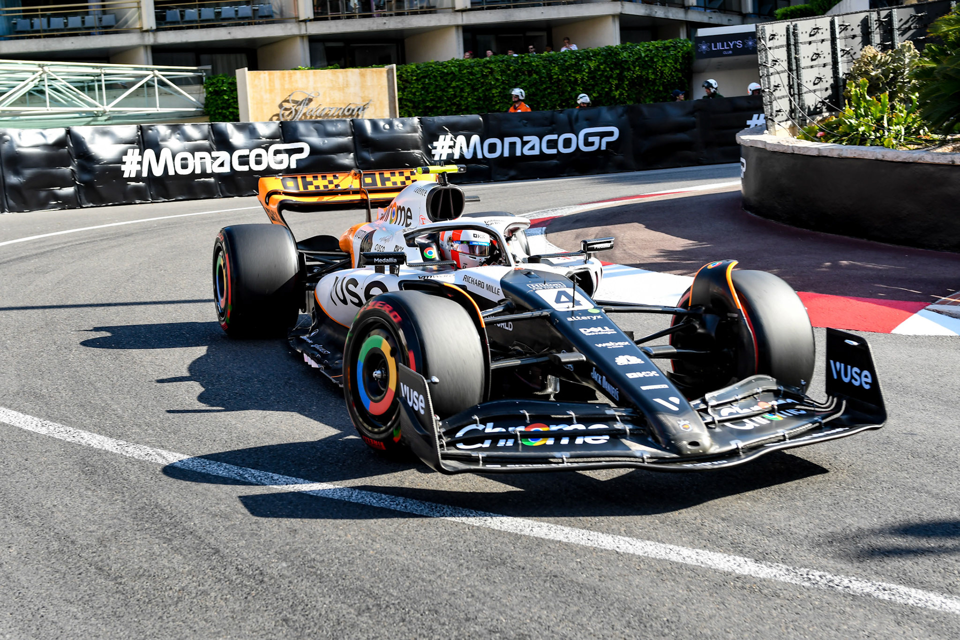 Lando Norris (GBR) McLaren F1 Team; Formel 1 GP Monaco. Freitag 26.05.2023