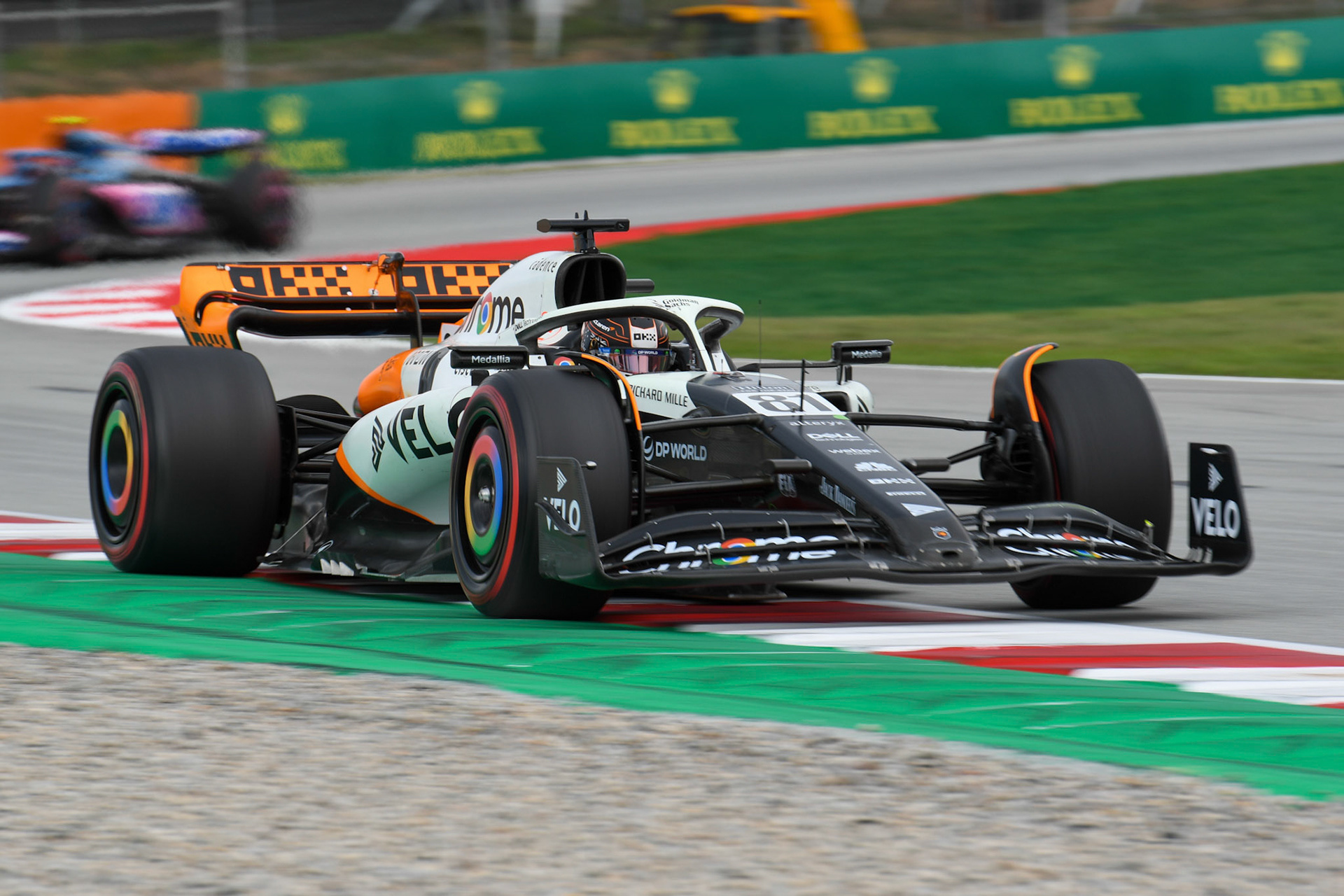 Oscar Piastri (AUS) McLaren F1; Formel 1 GP Barcelona. Sonntag 04.06.2023