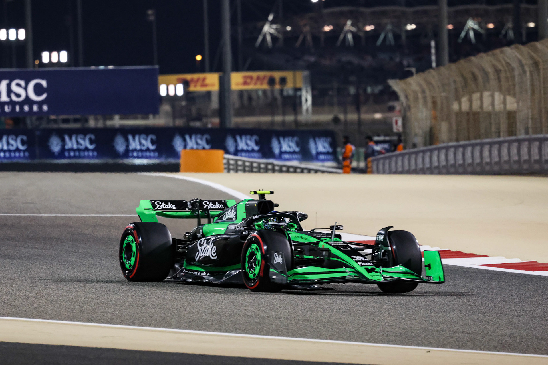 Guanyu Zhou #24, Stake F1 Team Kick Sauber; Formel 1 GP Bahrain. Samstag 02.03.2024