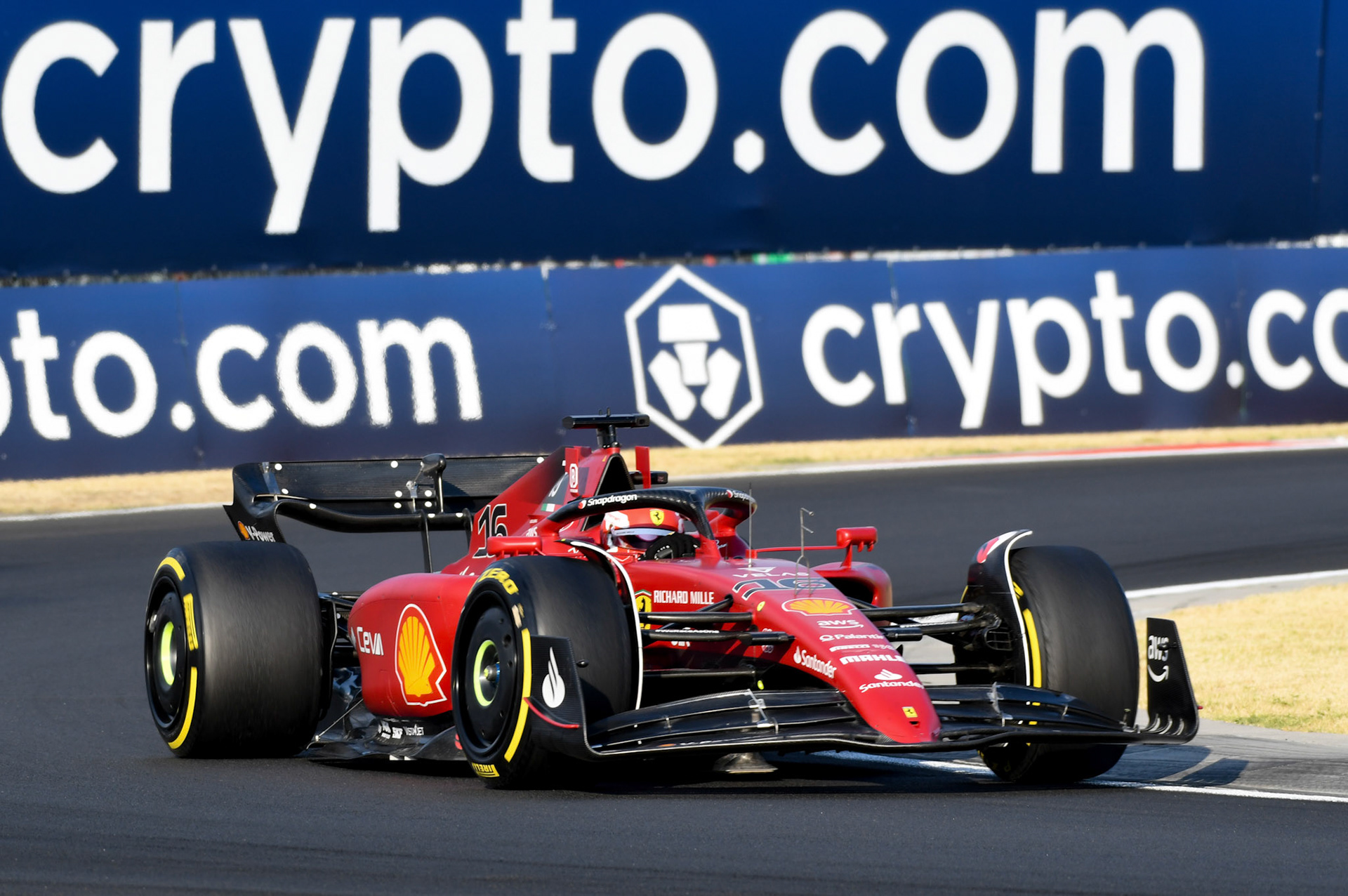 Charles Leclerc (MCO) Scuderia Ferrari; Formel 1 Ungarn am 29.07.2022