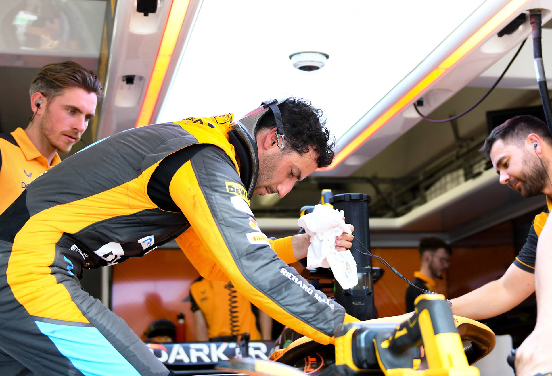 Daniel Ricciardo (GBR) McLaren; Formel 1 Ungarn am 29.07.2022