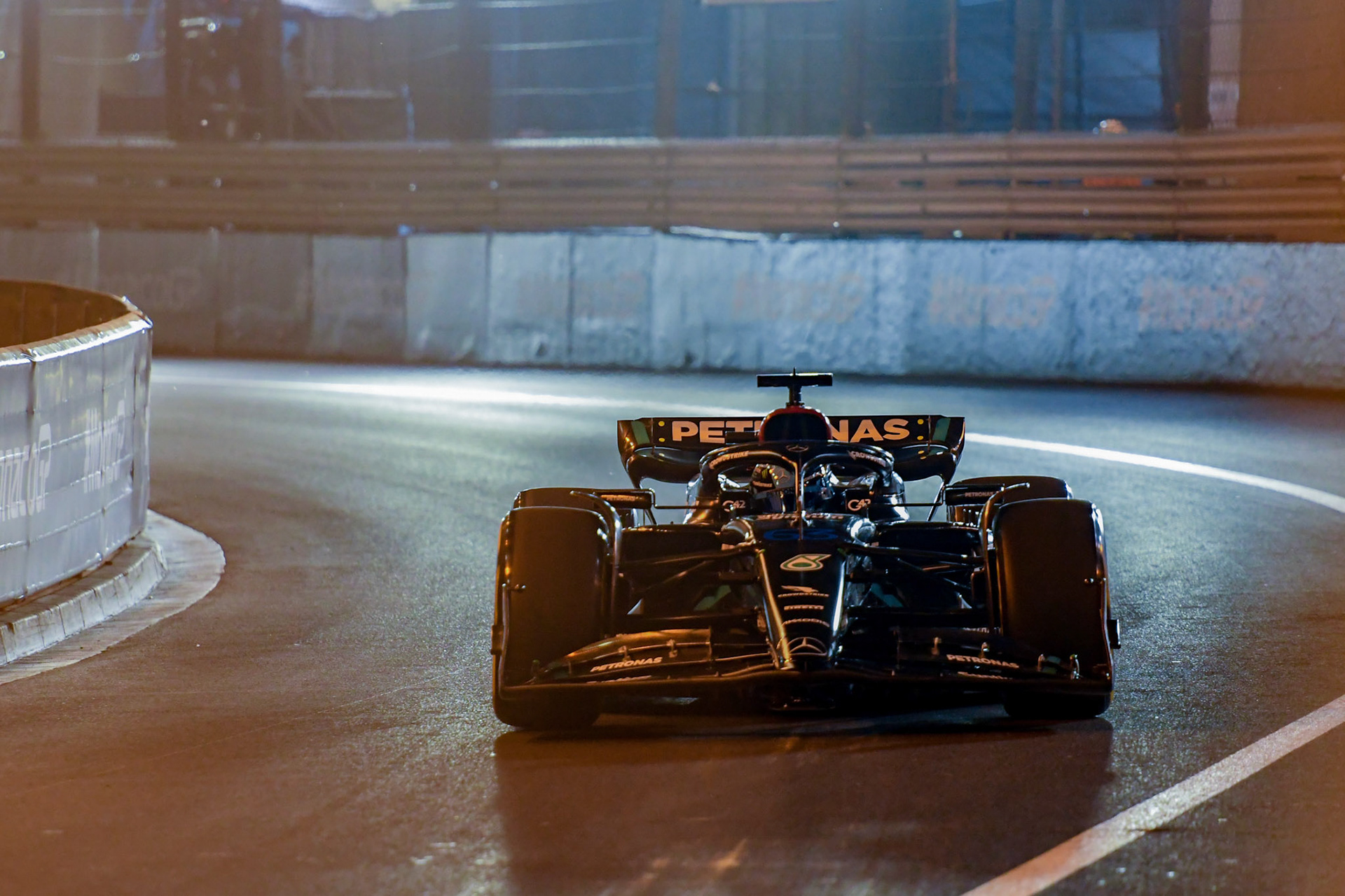 George Russell (GBR) Mercedes AMG F1 Team; Formel 1 GP Monaco. Freitag 26.05.2023