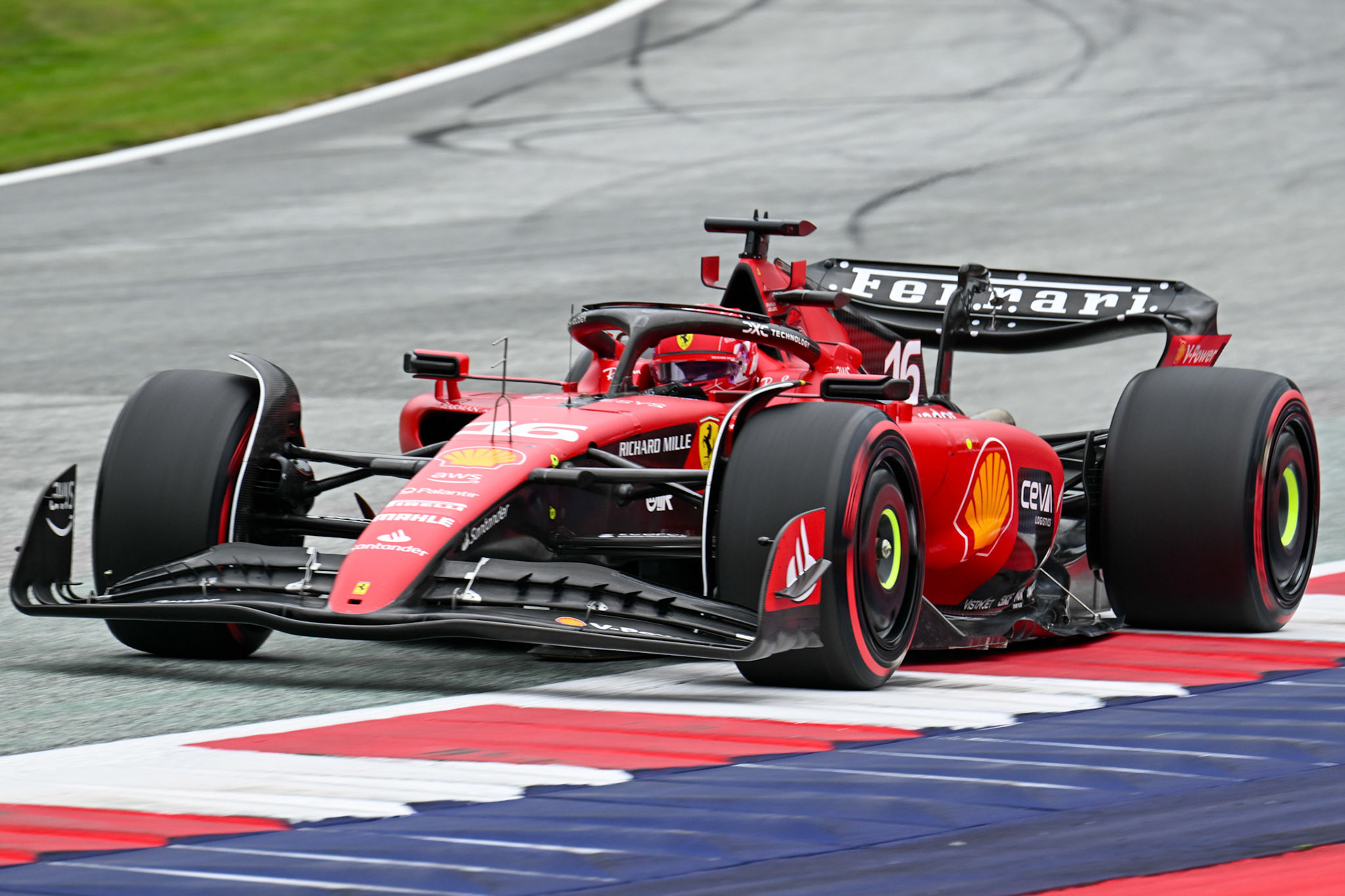 Charles Leclerc (MCO) Scuderia Ferrari;Formel 1 GP Austria / Österreich. Samstag, 01.07.2023