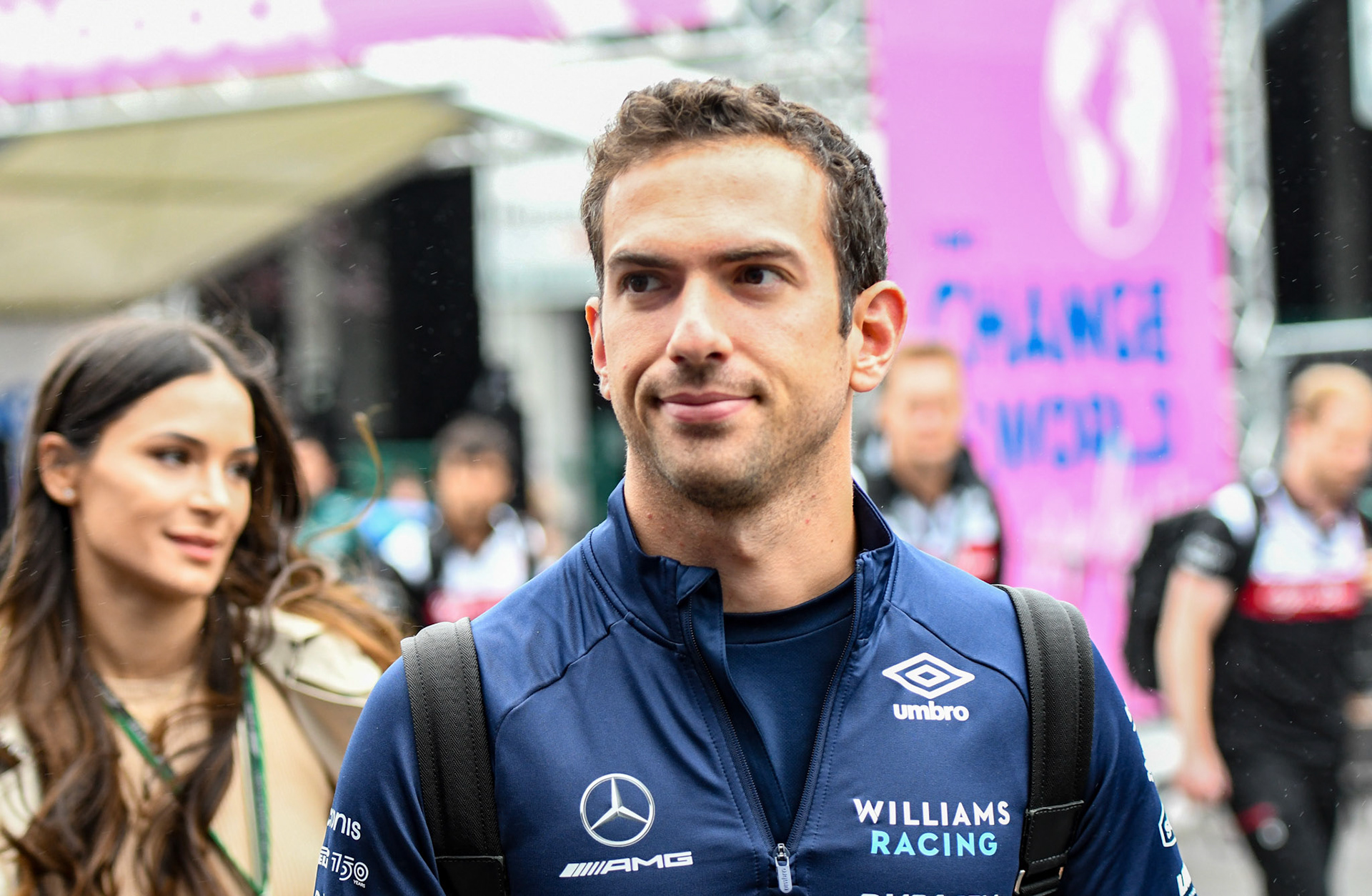 Nicholas Latifi (CAN) Williams Racing; Formel 1 GP Belgien. Freitag, 26.08.2022