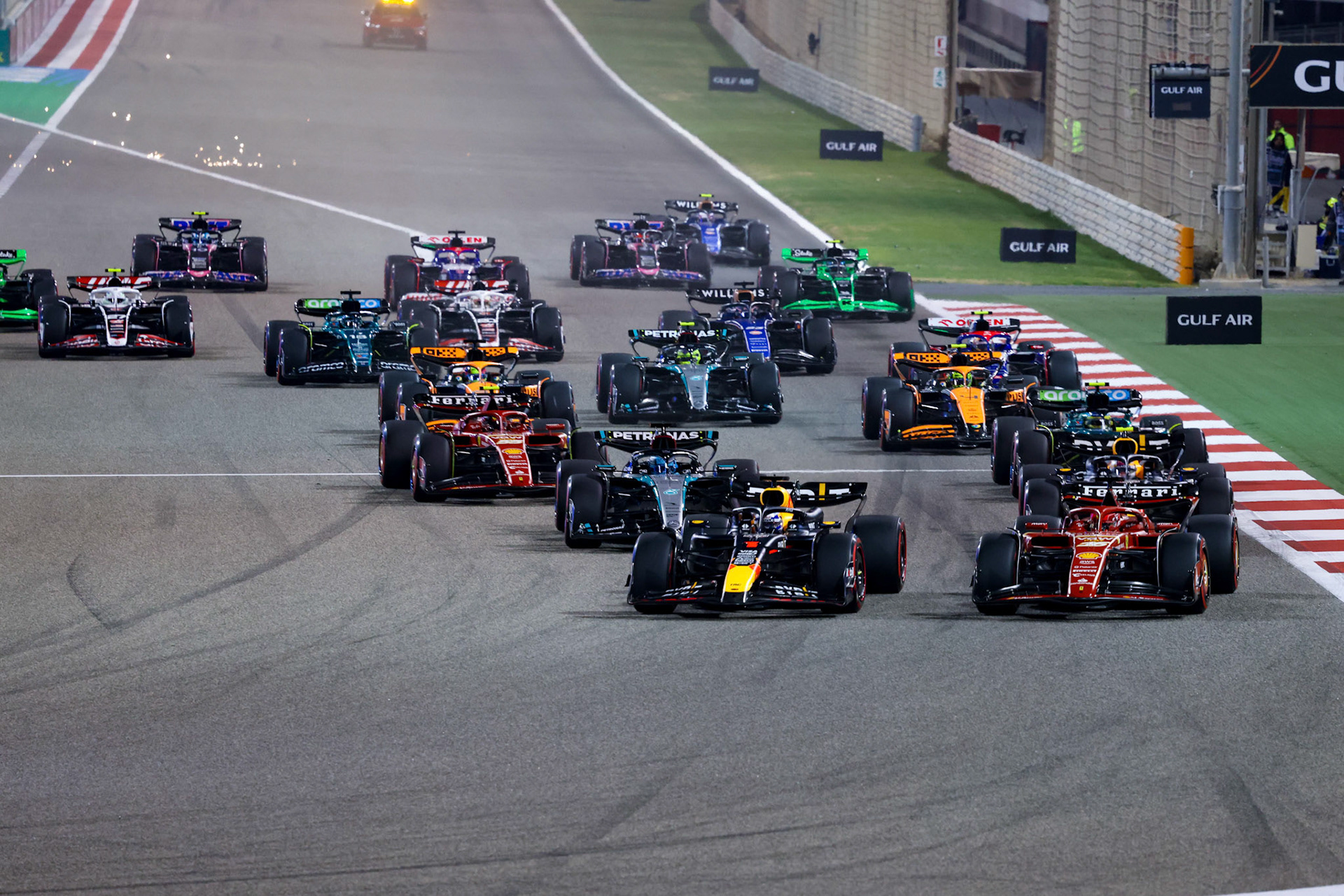 Rennstart; Formel 1 GP Bahrain. Samstag 02.03.2024