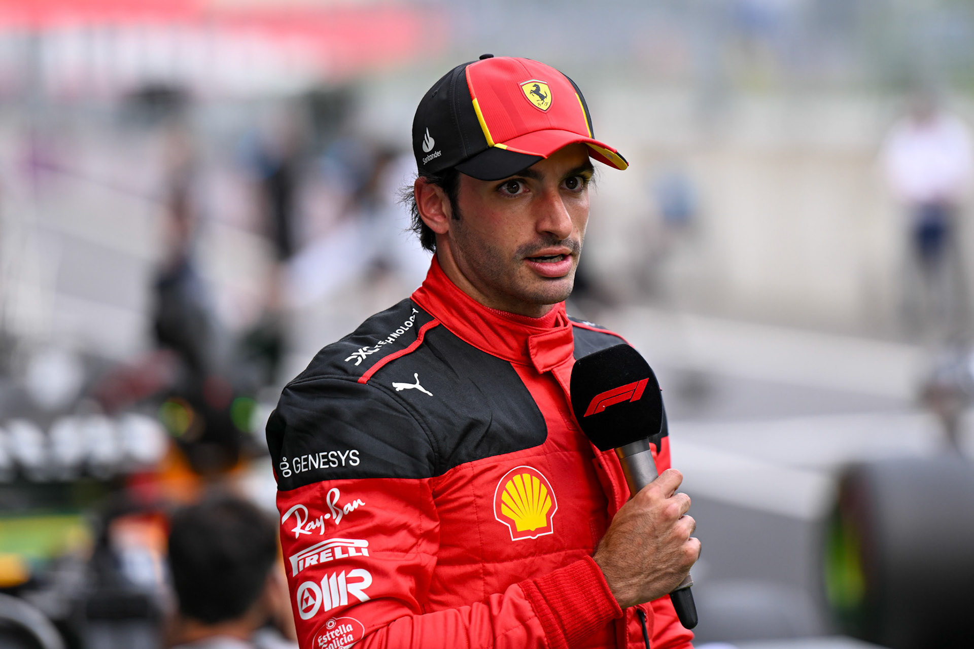 Carlos Sainz (ESP) Scuderia Ferrari; Formel 1 GP Austria / Österreich. Freitag, 30.06.2023