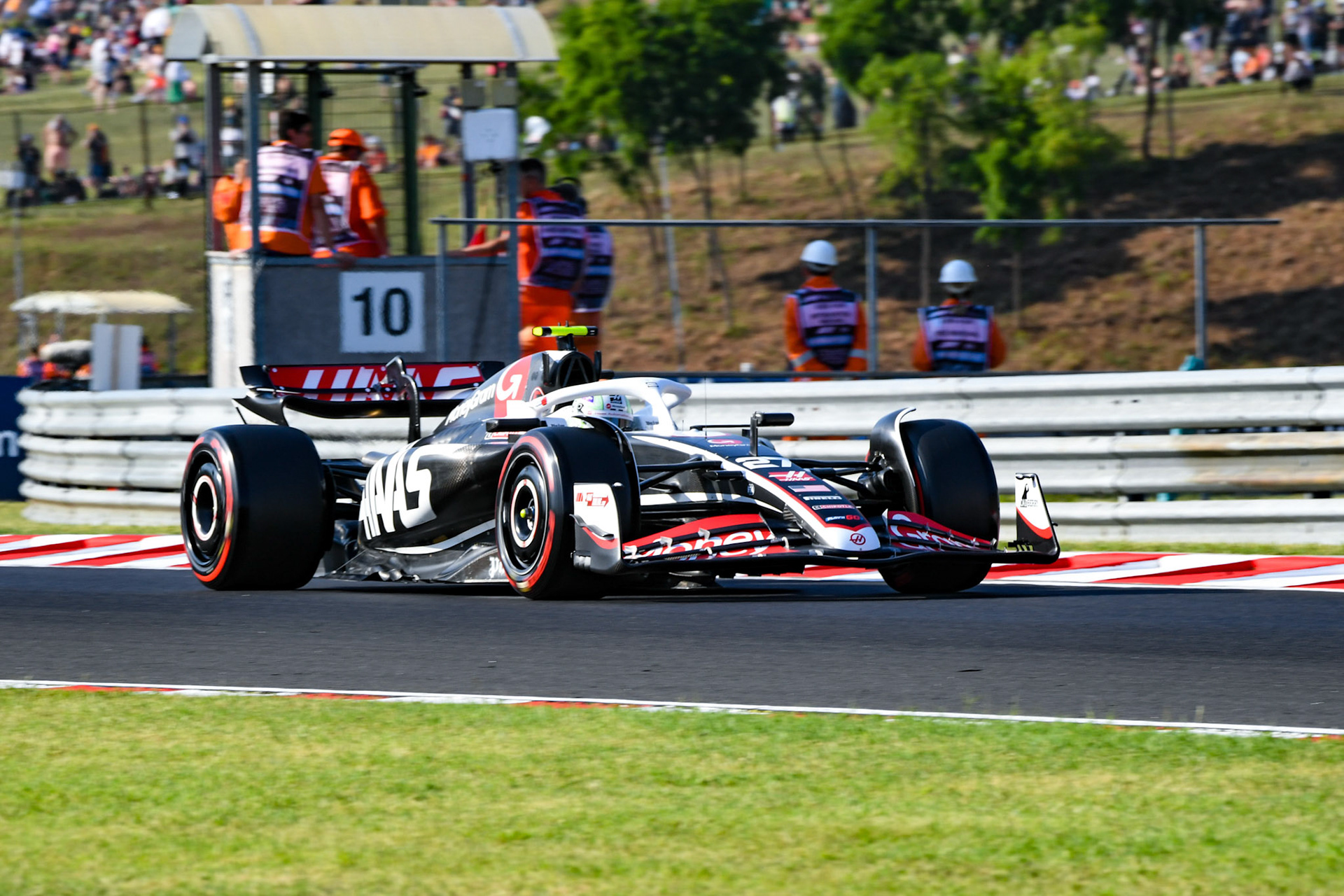 Nico Hülkenberg #27, MoneyGram Haas F1 Team;Formel 1 Budapest / Ungarn, 20.07.2024