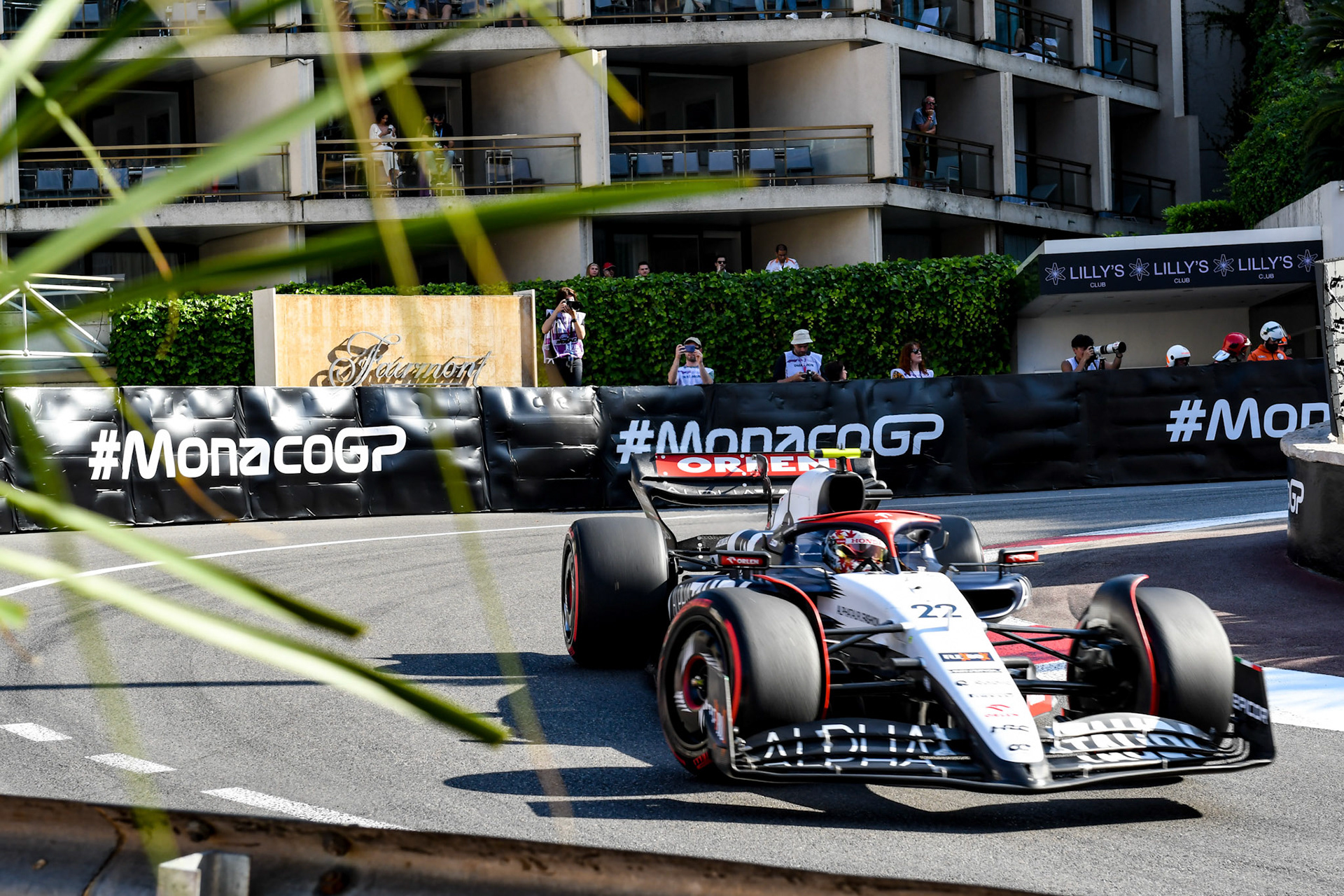 Yuki Tsunoda (JPN) Scuderia Alpha Tauri; Formel 1 GP Monaco. Freitag 26.05.2023