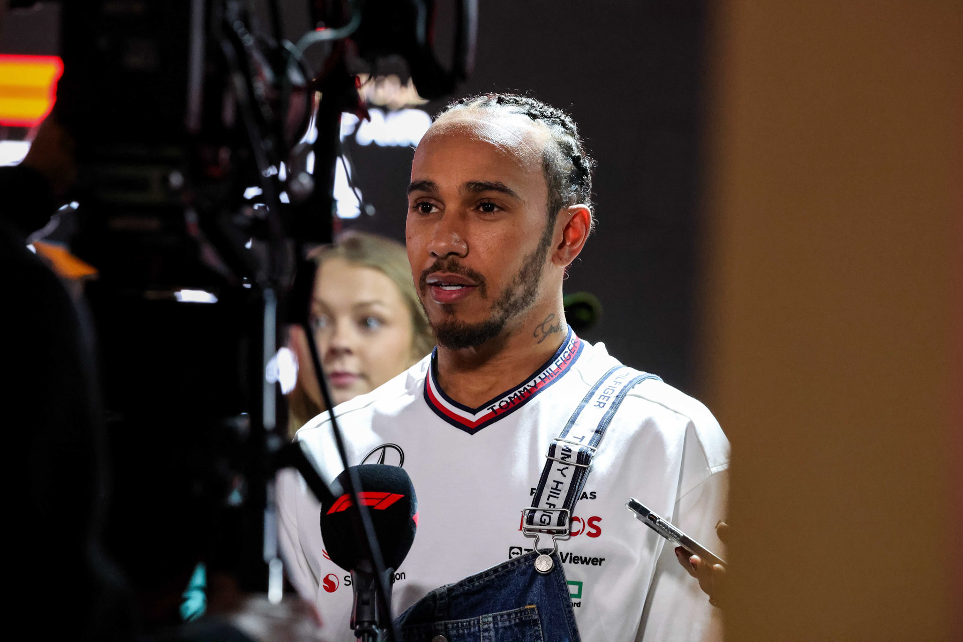 Lewis Hamilton #44, Mercedes-AMG Petronas F1 Team; Formel 1 GP Bahrain. Freitag 01.03.2024