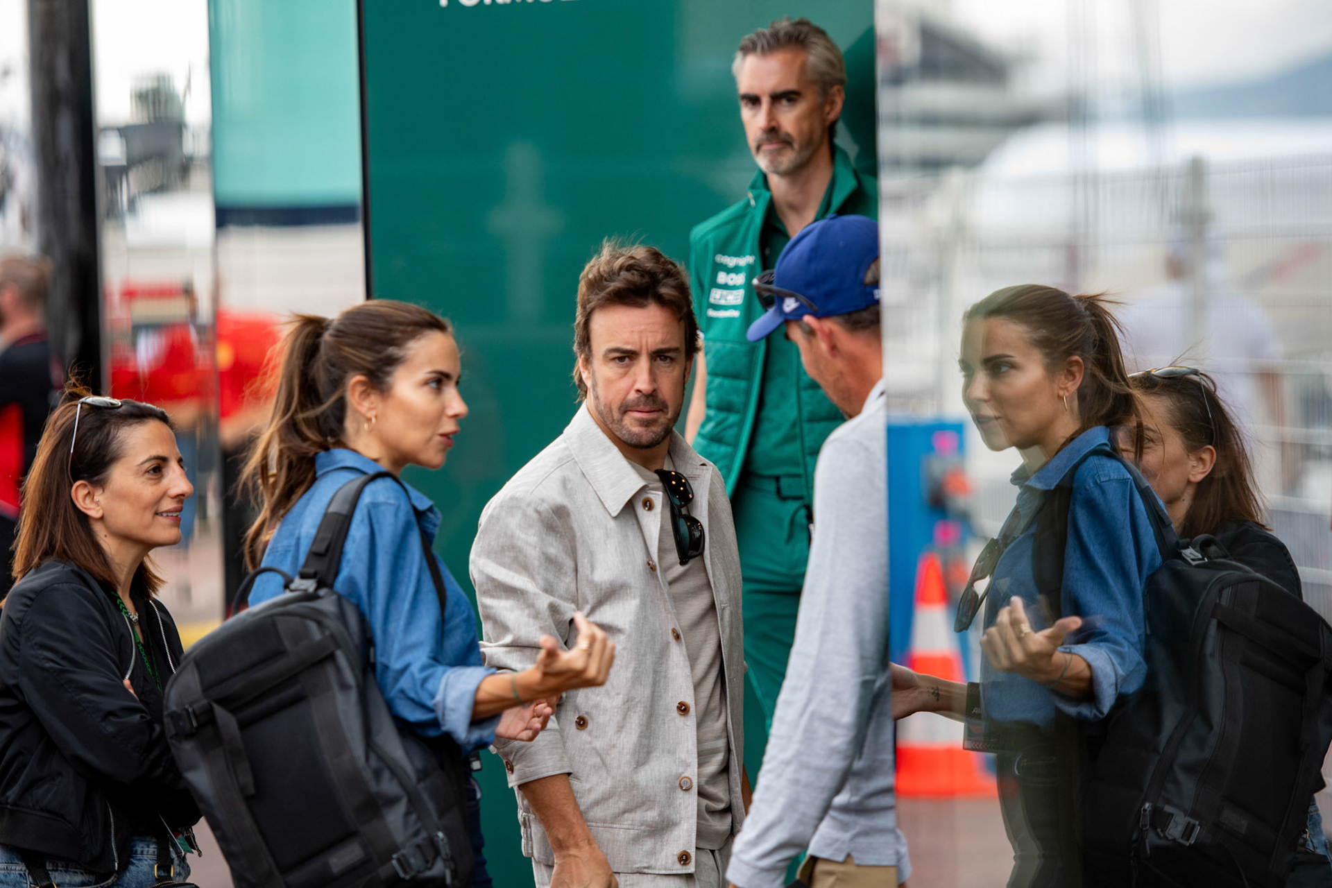 Fernando Alonso #14, Aston Martin Aramco F1 Team; Formel1 GP Monaco Donnerstag, 23.05.2024
