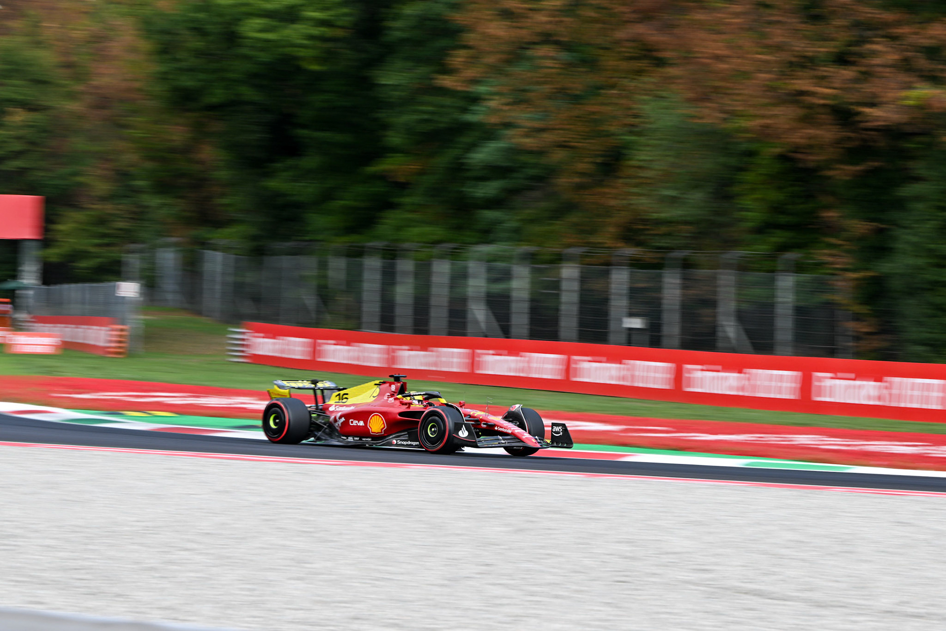 Charles Leclerc (MCO) Scuderia Ferrari; Formel 1 GP Italien Monza, Freitag, 09.09.2022