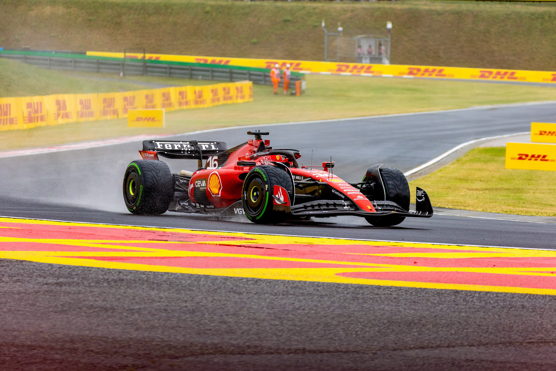 Charles Leclerc (MCO) Scuderia Ferrari;Formel 1 GP Budapest / Ungarn. Feitag, 21.07.2023