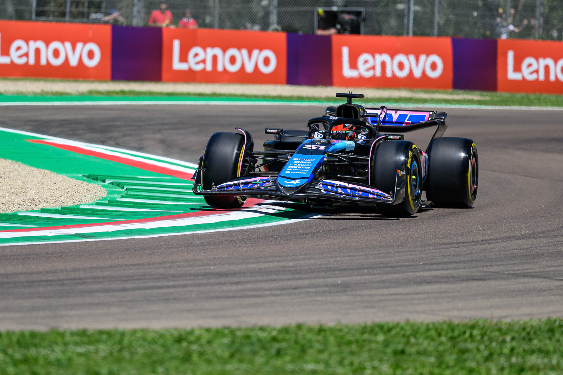 Esteban Ocon #31, BWT Alpine F1 Team; F1 GP Imola / Italien Freitag, 17.05.2024